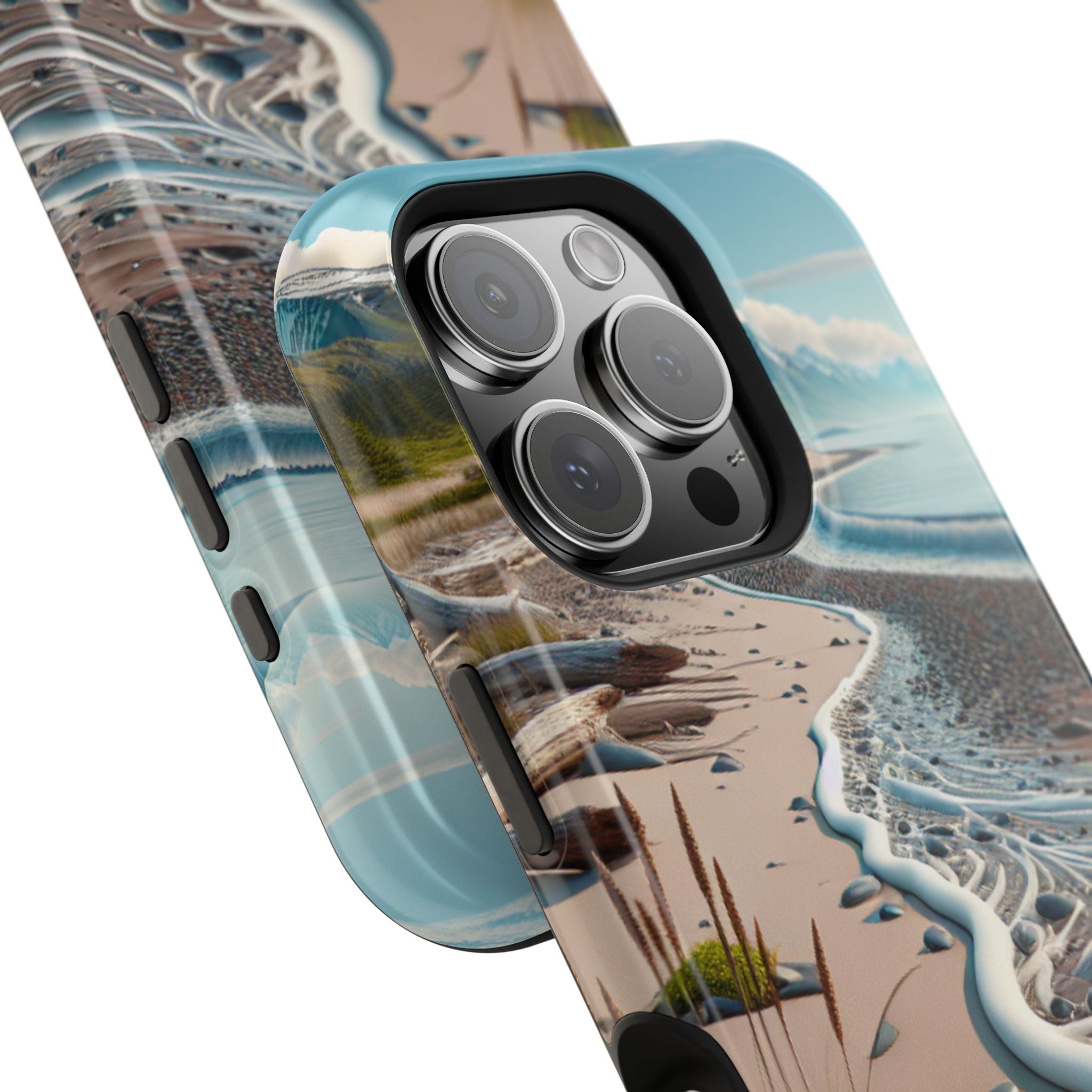Beach Landscape Impact Resistant Phone Case