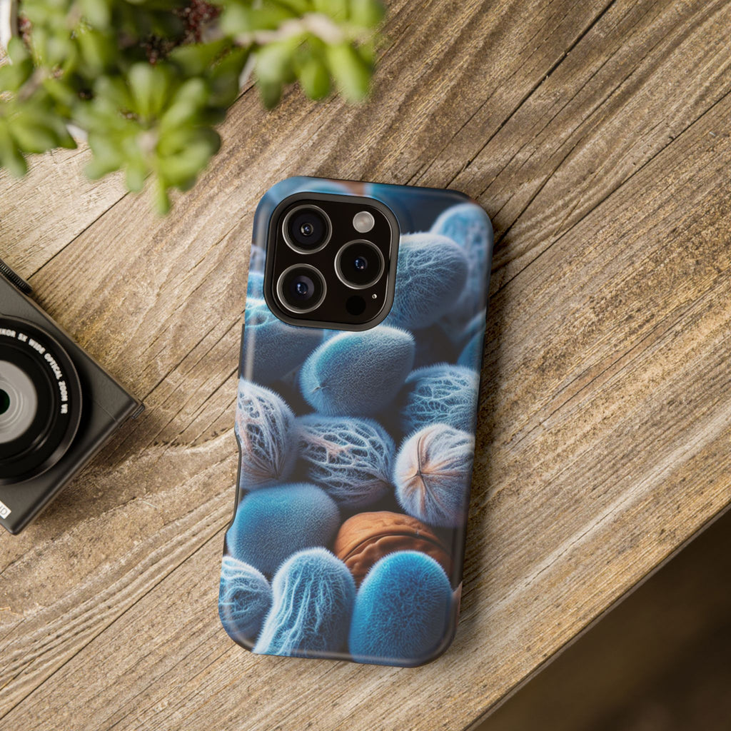 Impact Resistant Though Phone Case Blue Nuts