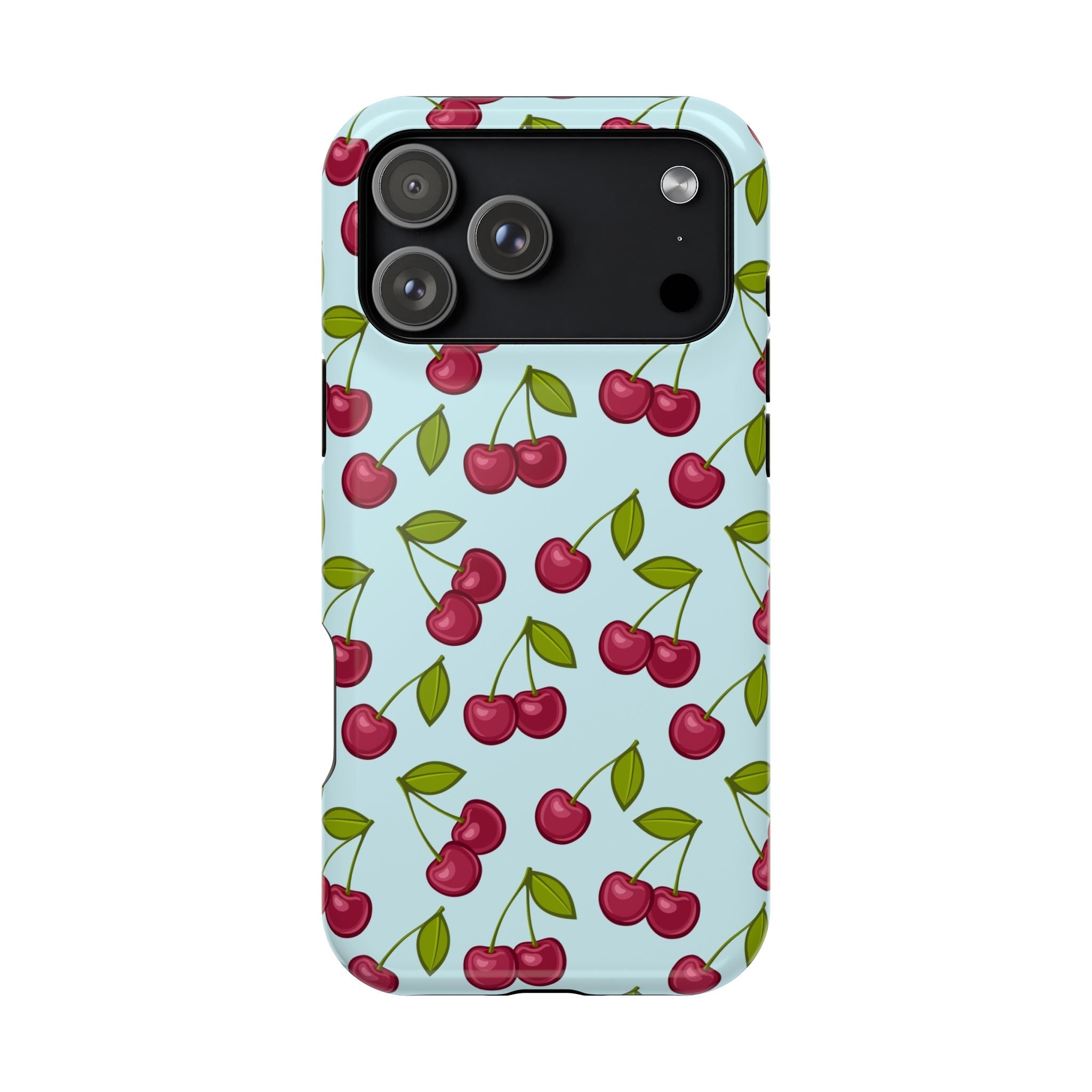 Cherry Pattern Phone Case, Cute Cherry