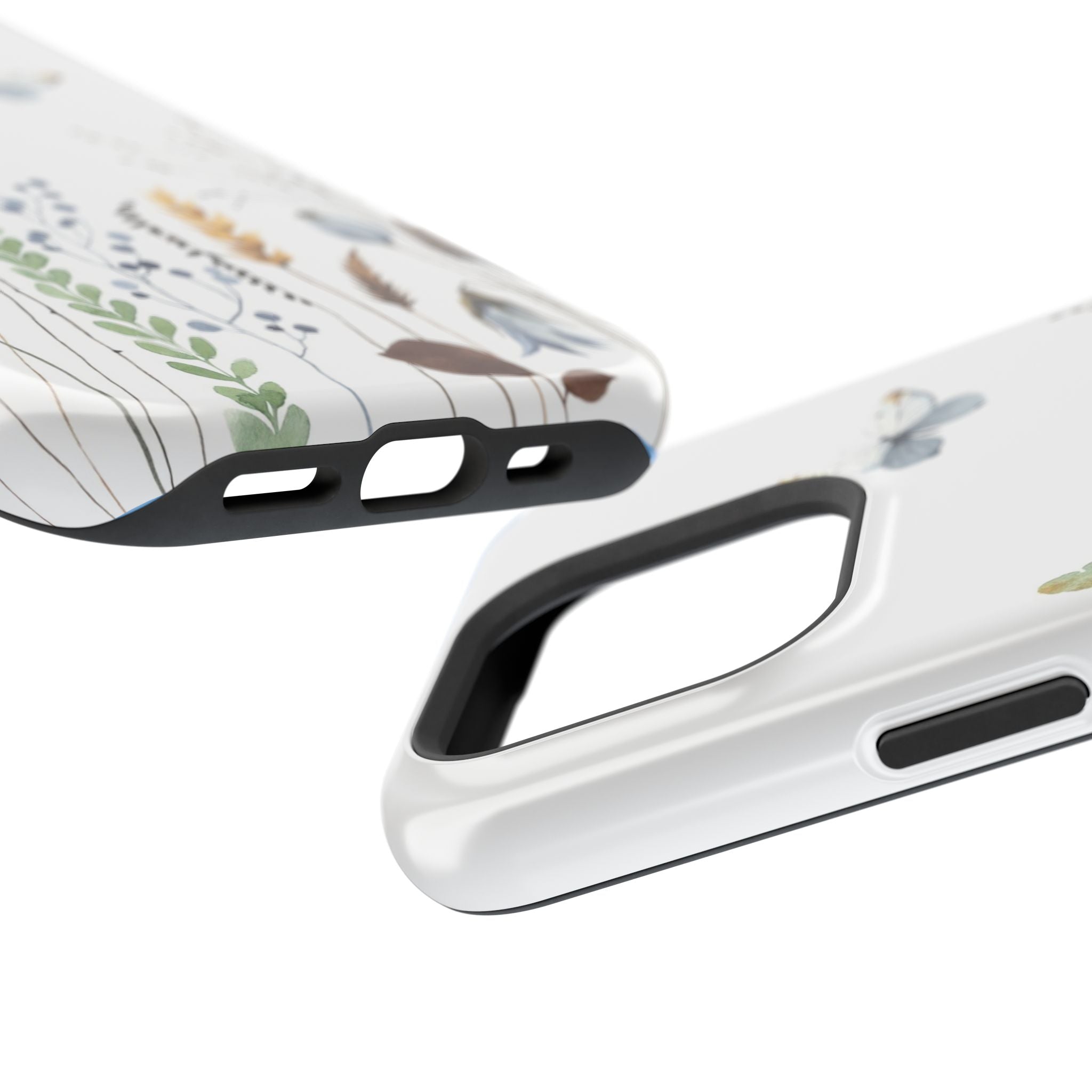 Floral Impact-Resistant Phone Case