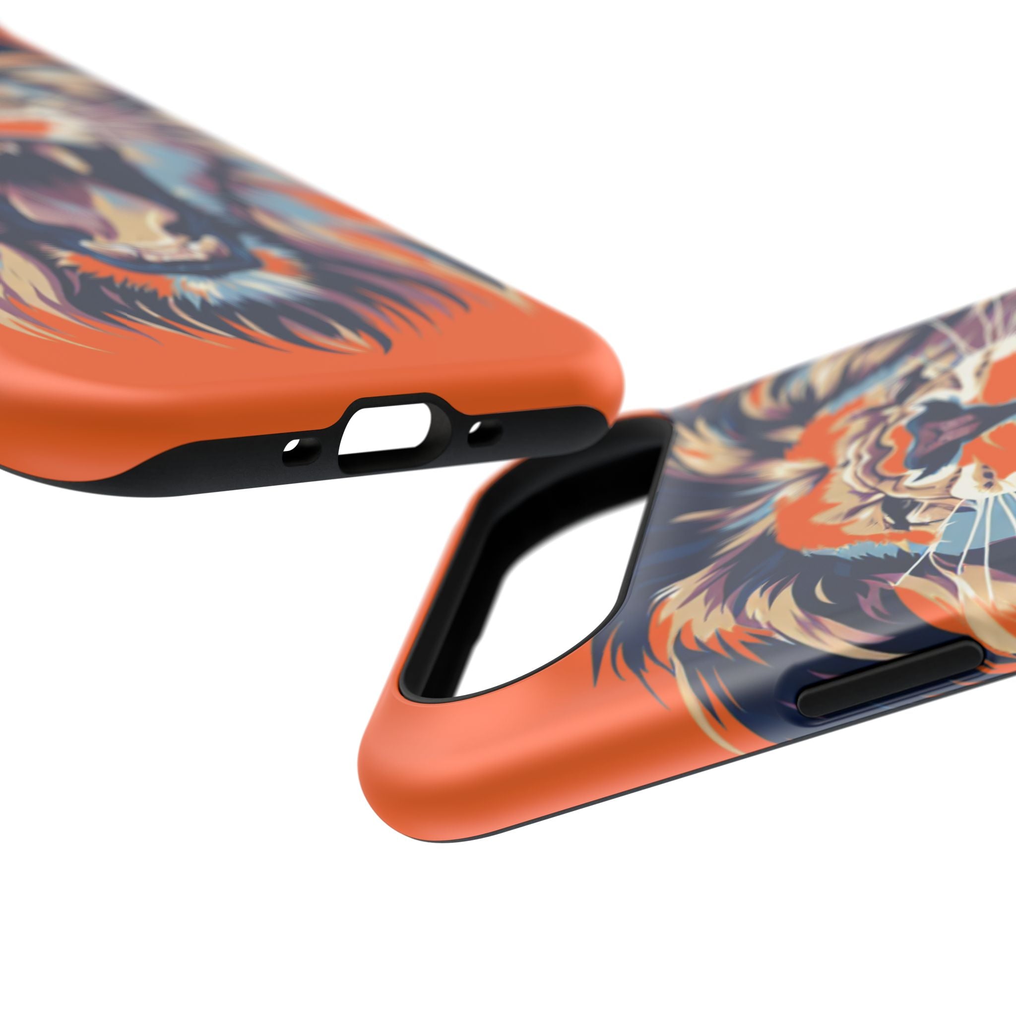Wild Roar Lion Impact Resistant Phone Case