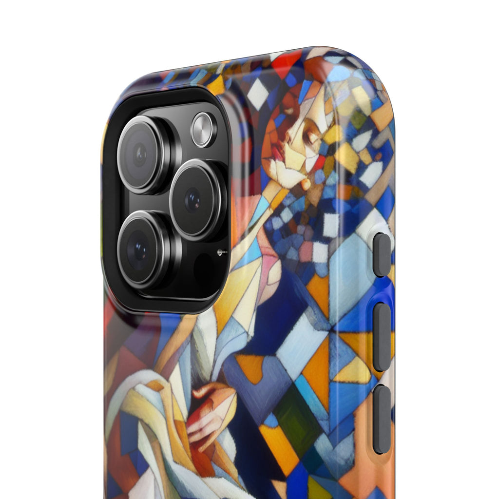 Impact Resistant Phone Case - Beautiful Woman Abstract Design