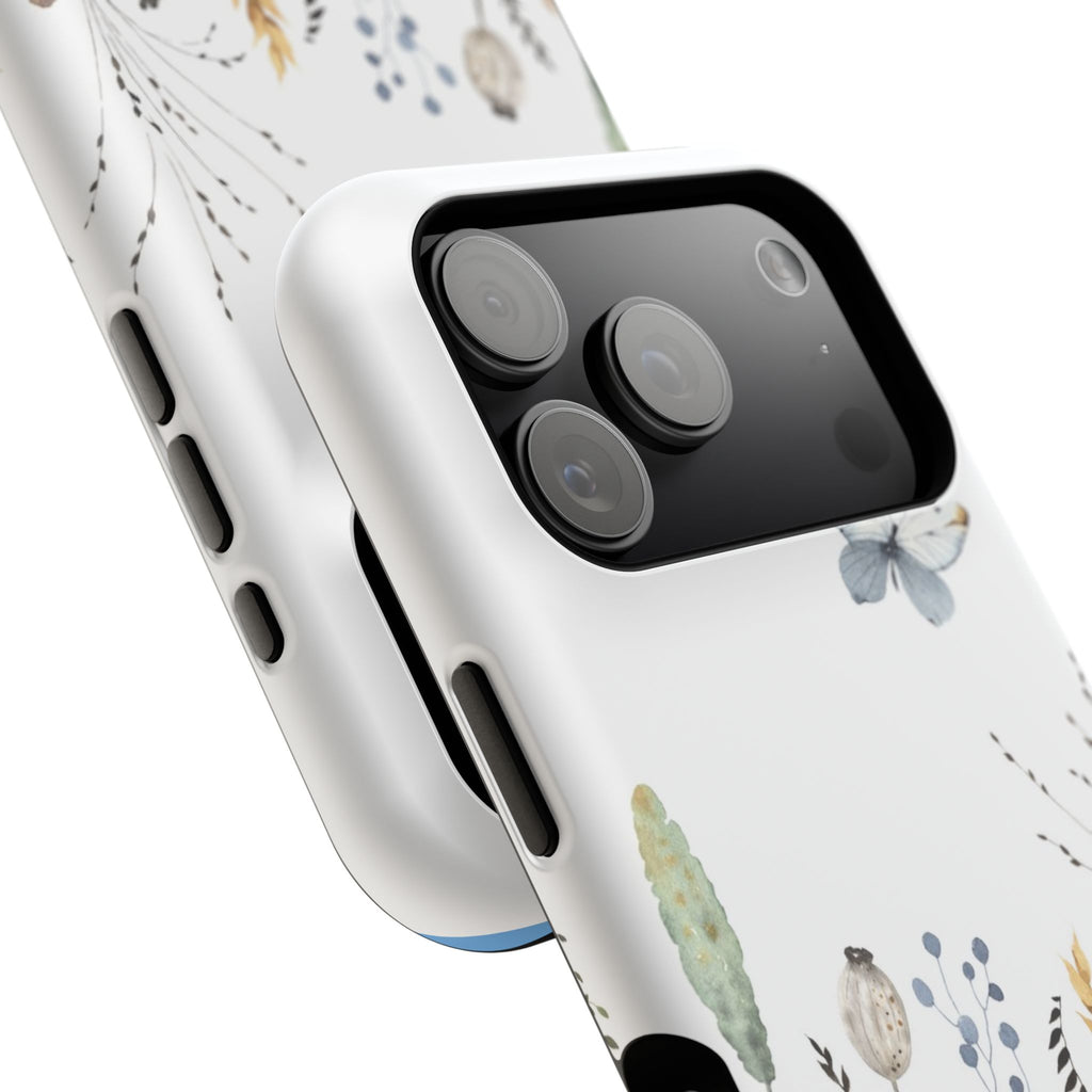 Floral Impact-Resistant Phone Case