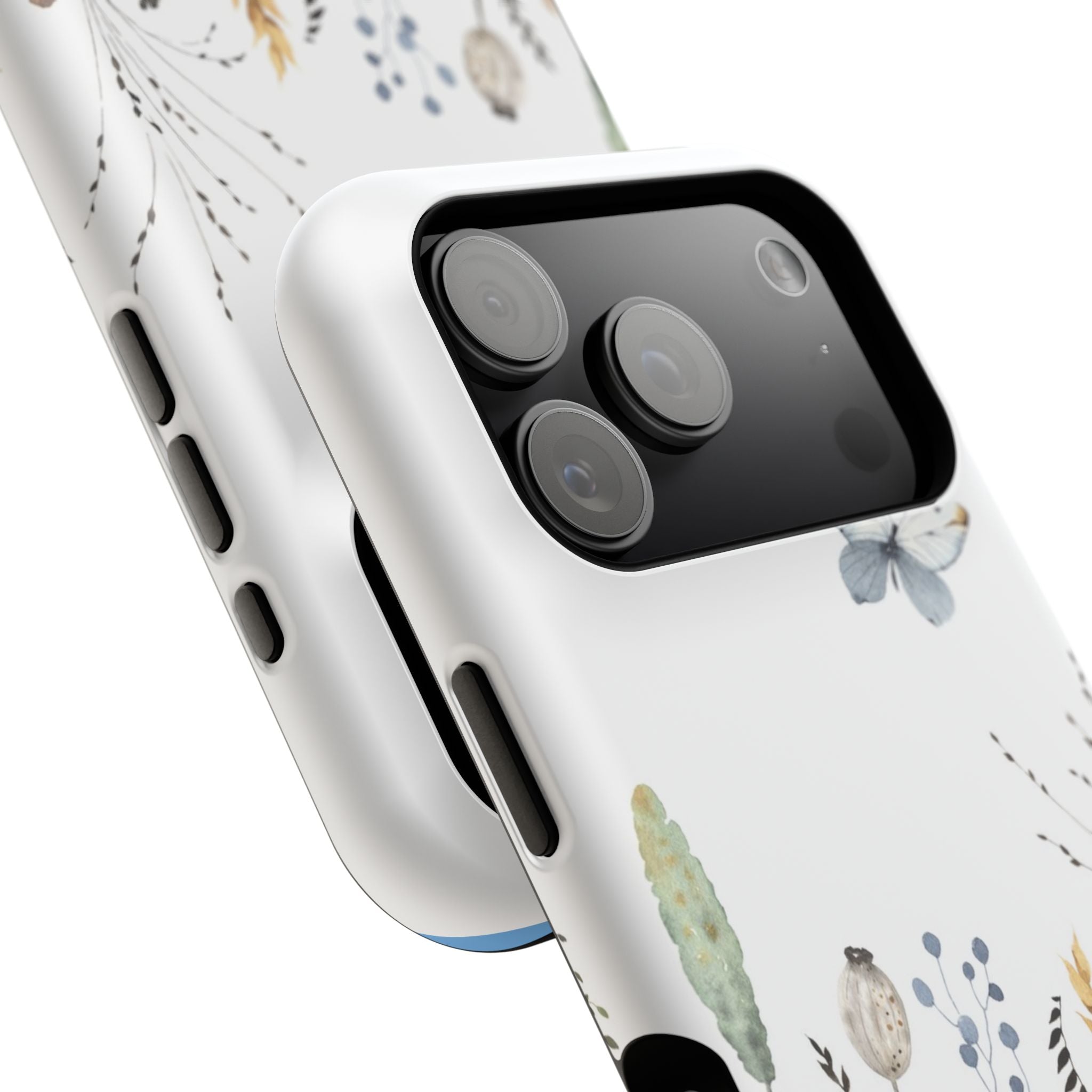 Floral Impact-Resistant Phone Case