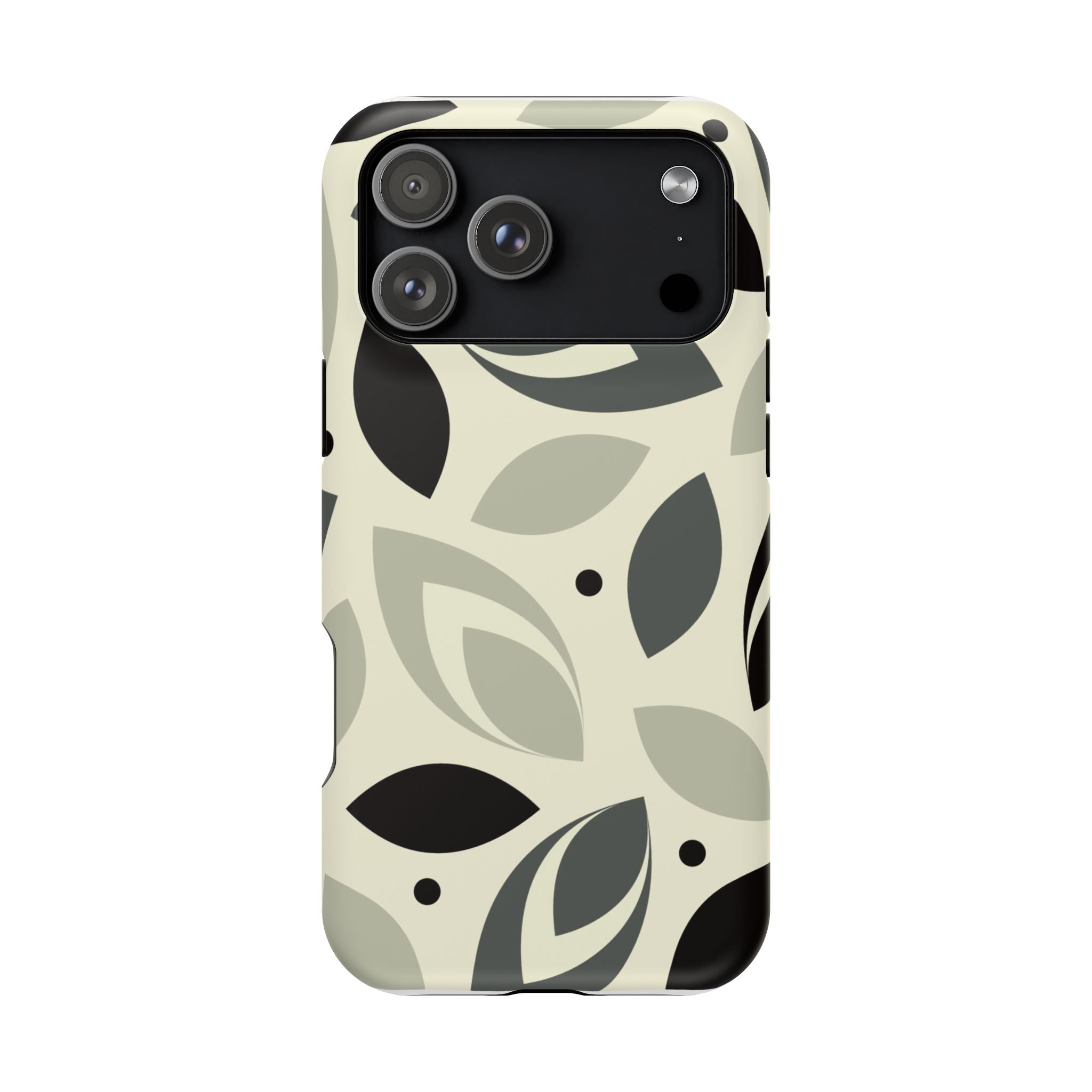 Modern Leaf Impact-Resistant Phone Cases