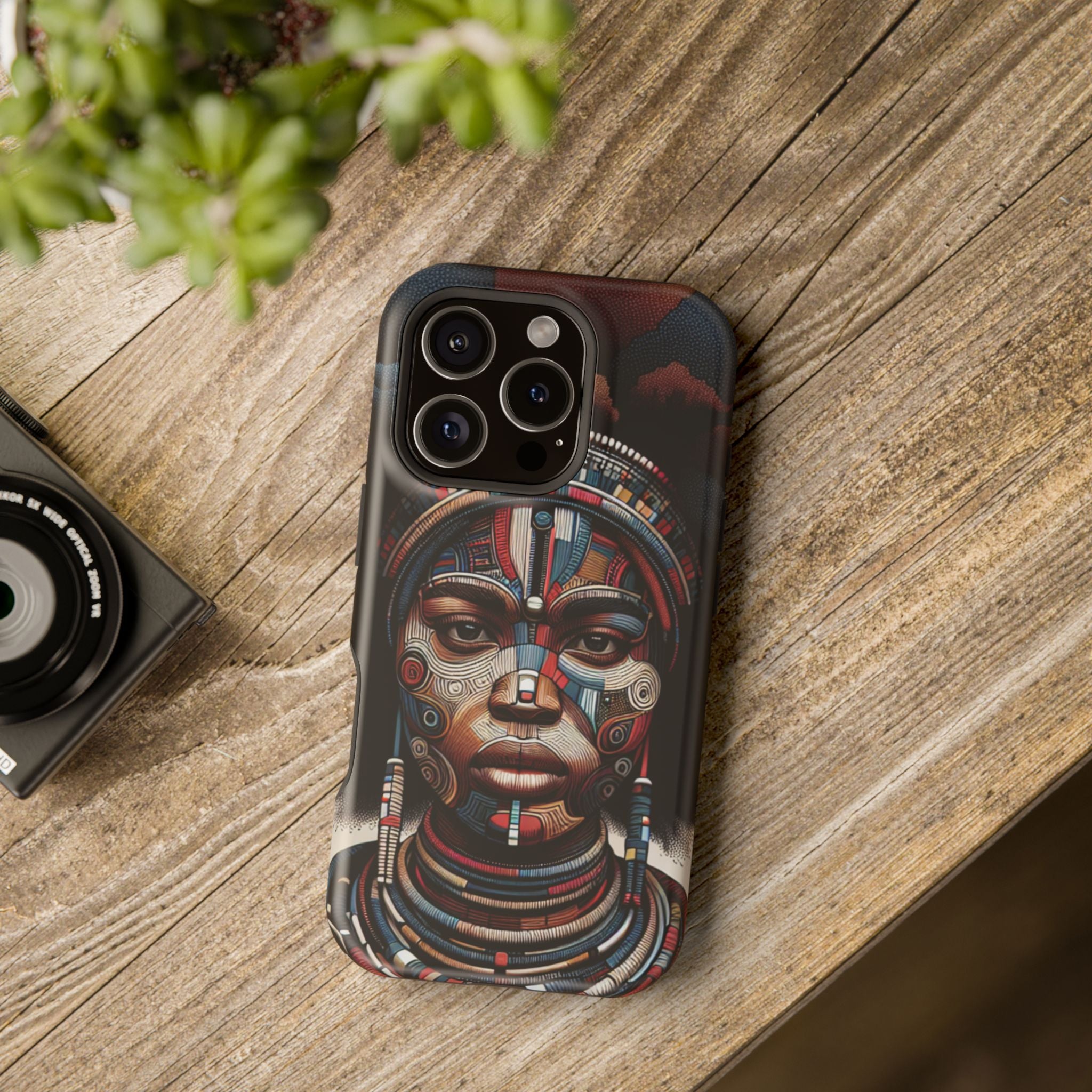 Cultural Art Impact Resistant Phone Case