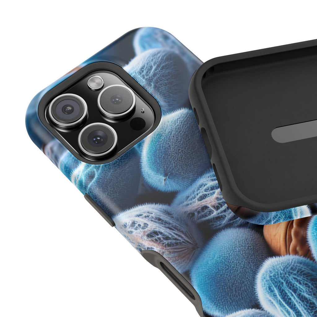 Impact Resistant Though Phone Case Blue Nuts