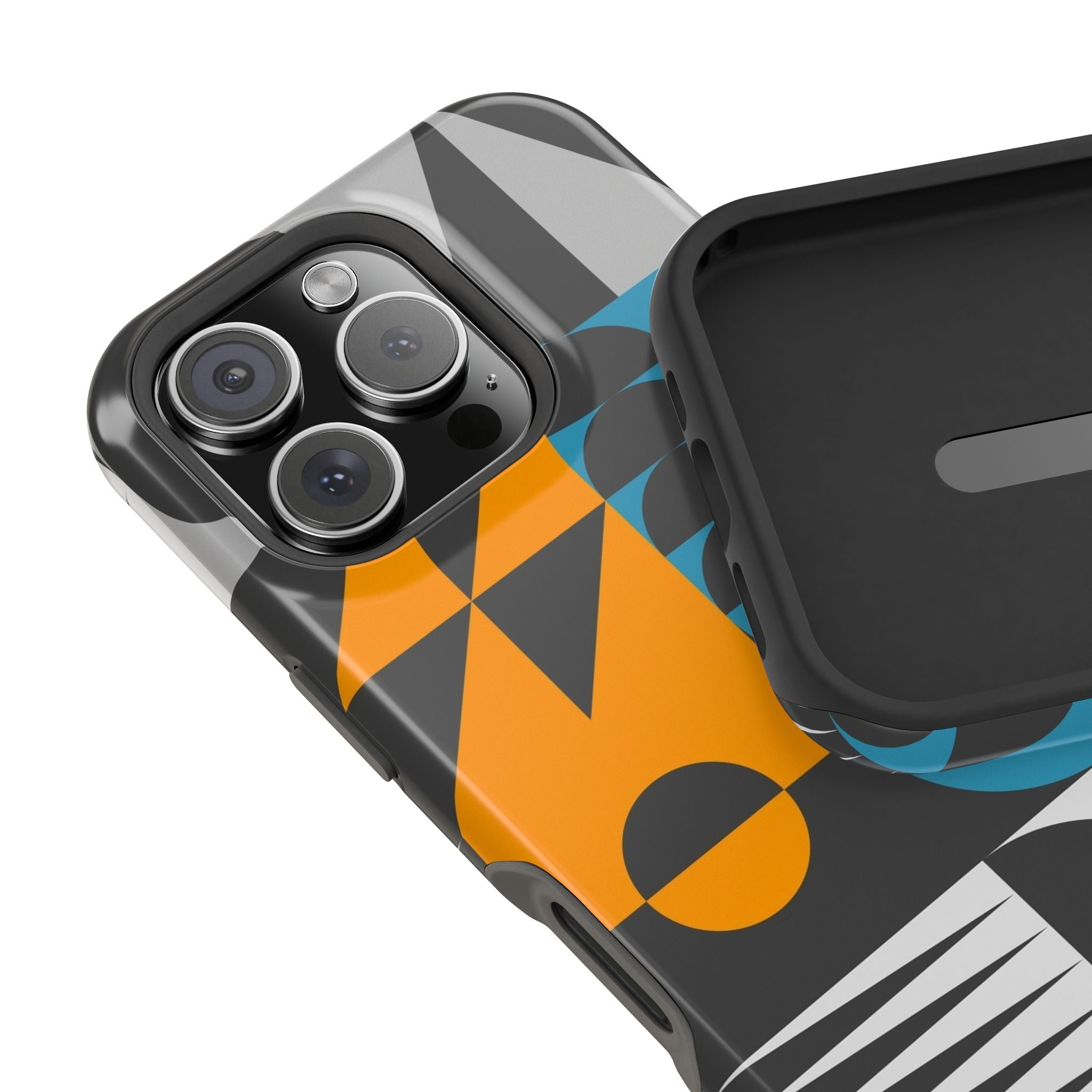 Geometric Impact-Resistant Phone Case