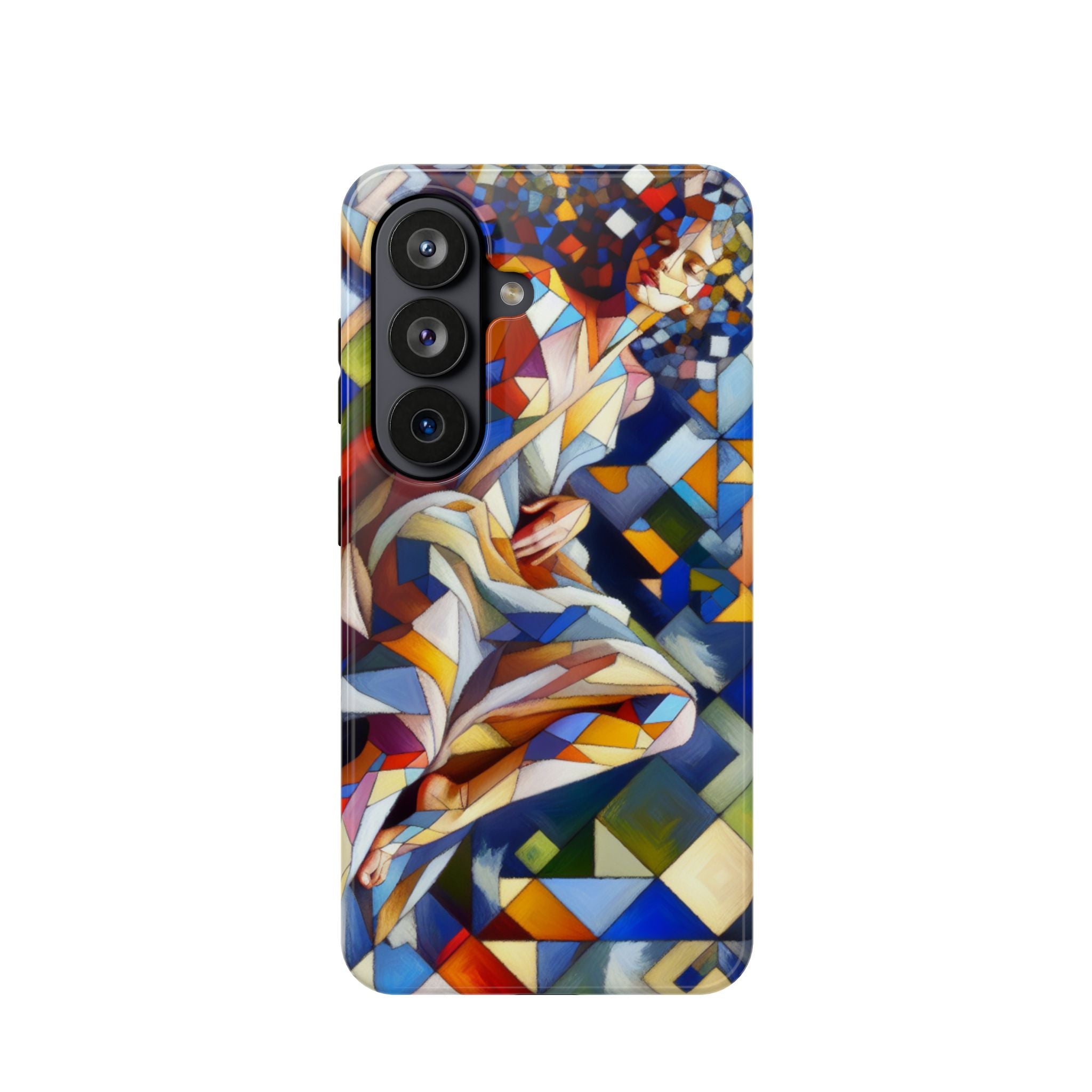 Impact Resistant Phone Case - Beautiful Woman Abstract Design