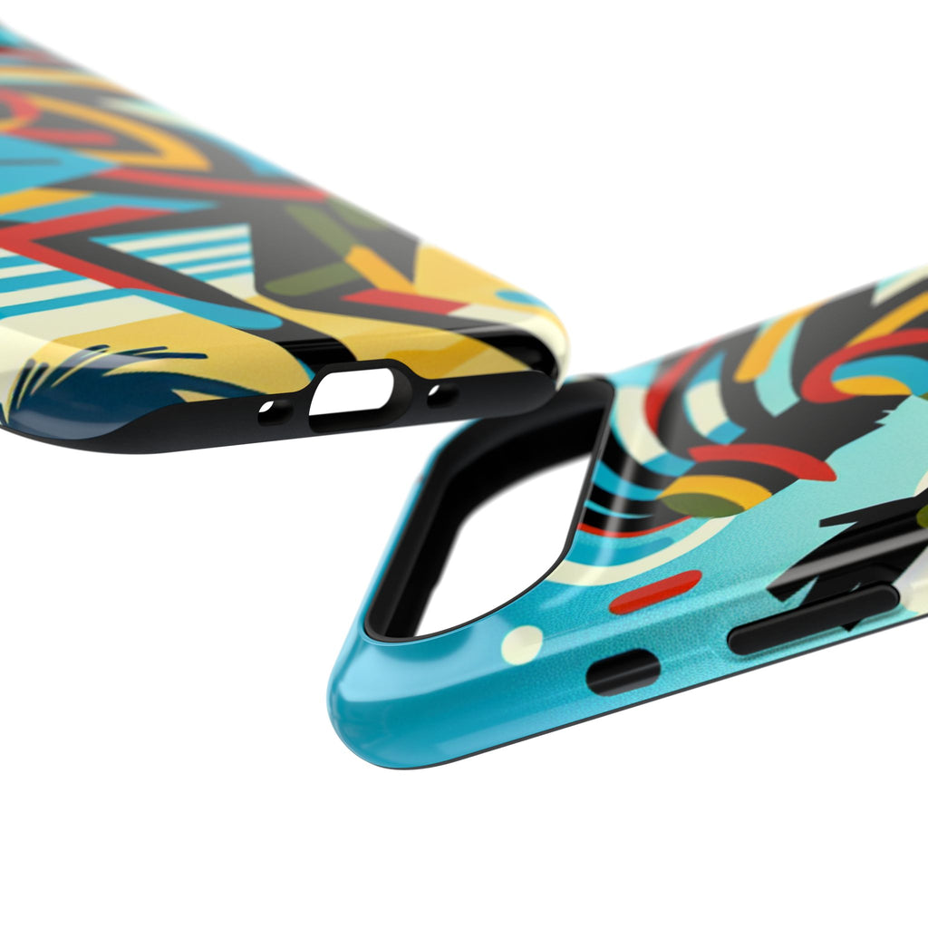 Vibrant Tribal Runner Impact Resistant Phone Case