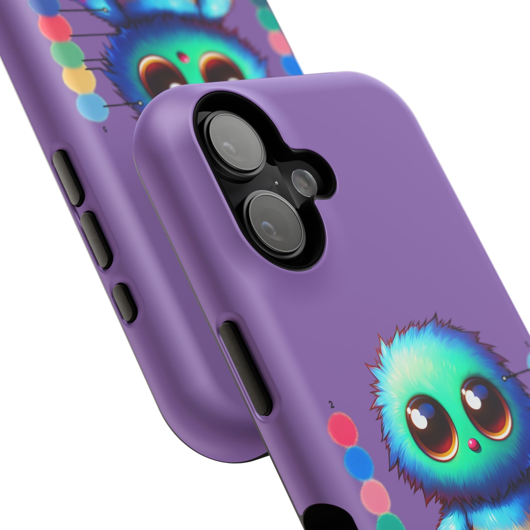 Colorful Cute Monster Impact Resistant Phone Case