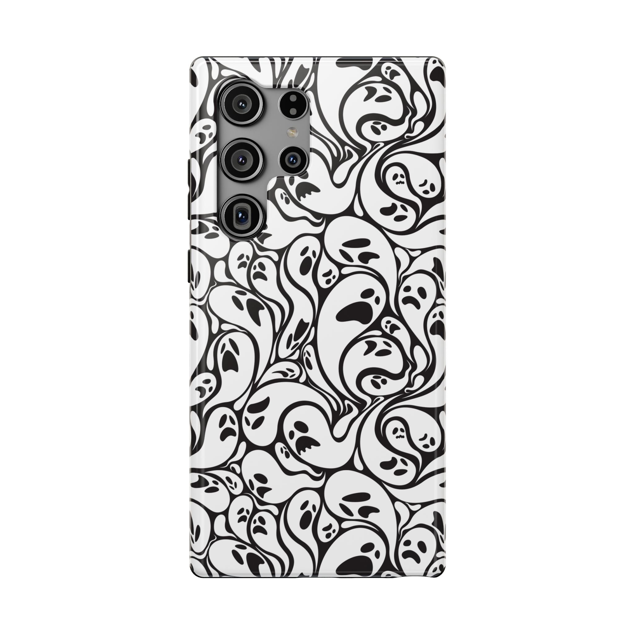Halloween Ghostly Vibes Impact-Resistant Phone Case
