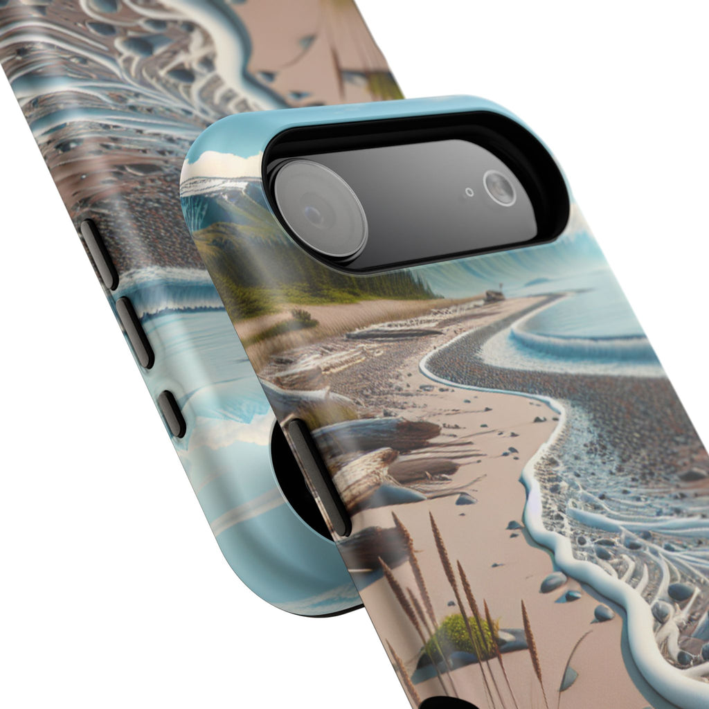 Beach Landscape Impact Resistant Phone Case