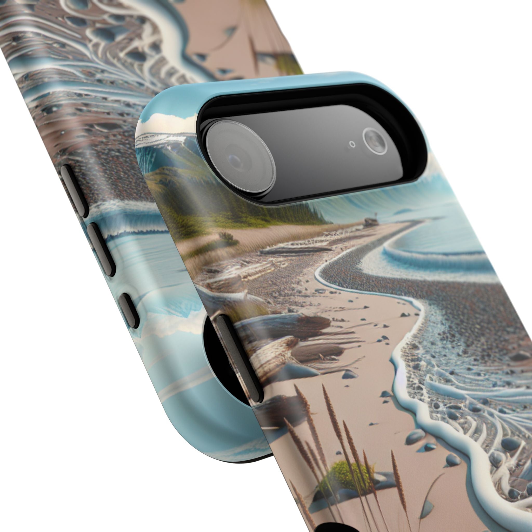 Beach Landscape Impact Resistant Phone Case