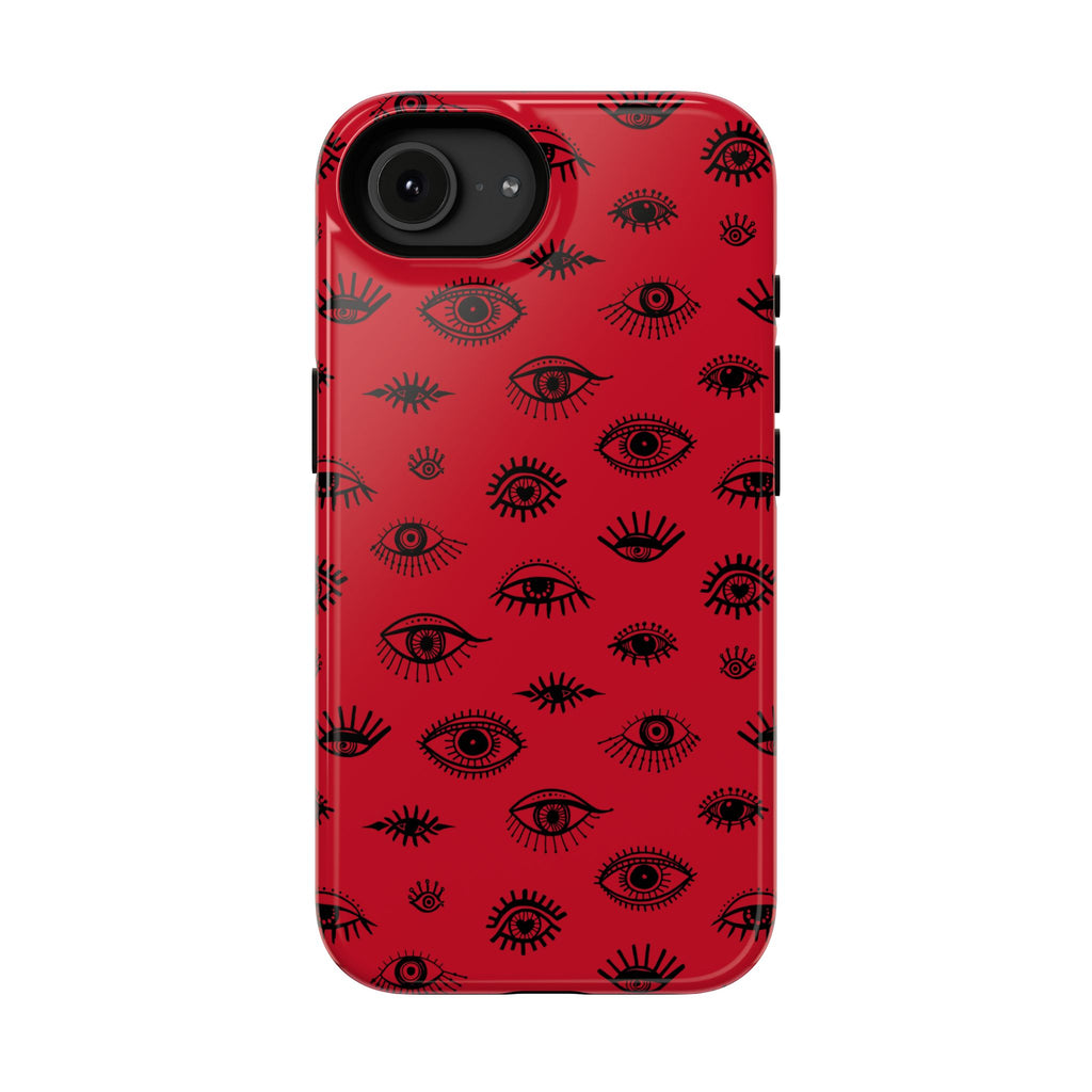 Bold Eye Phone Case, Impact-Resistant