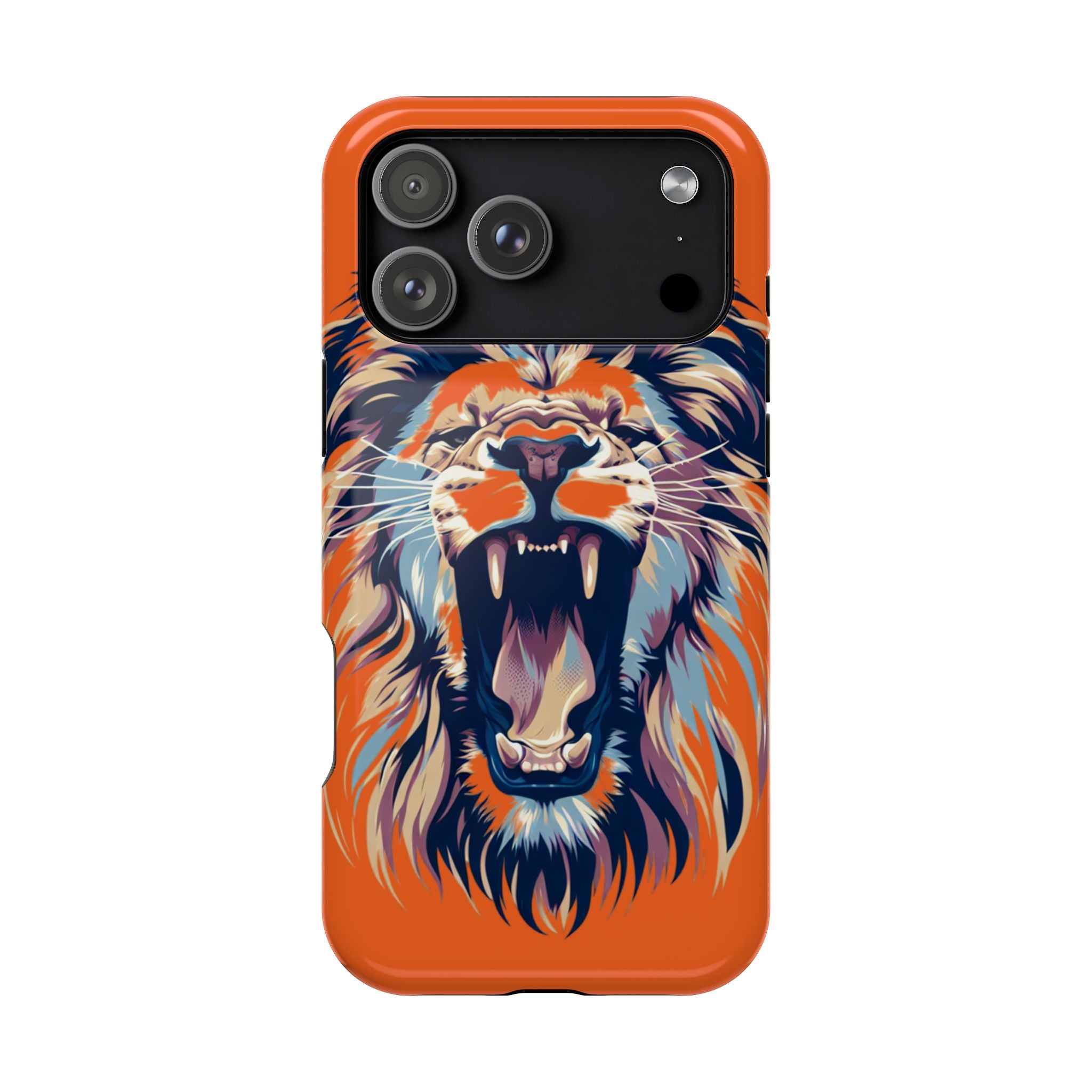 Wild Roar Lion Impact Resistant Phone Case