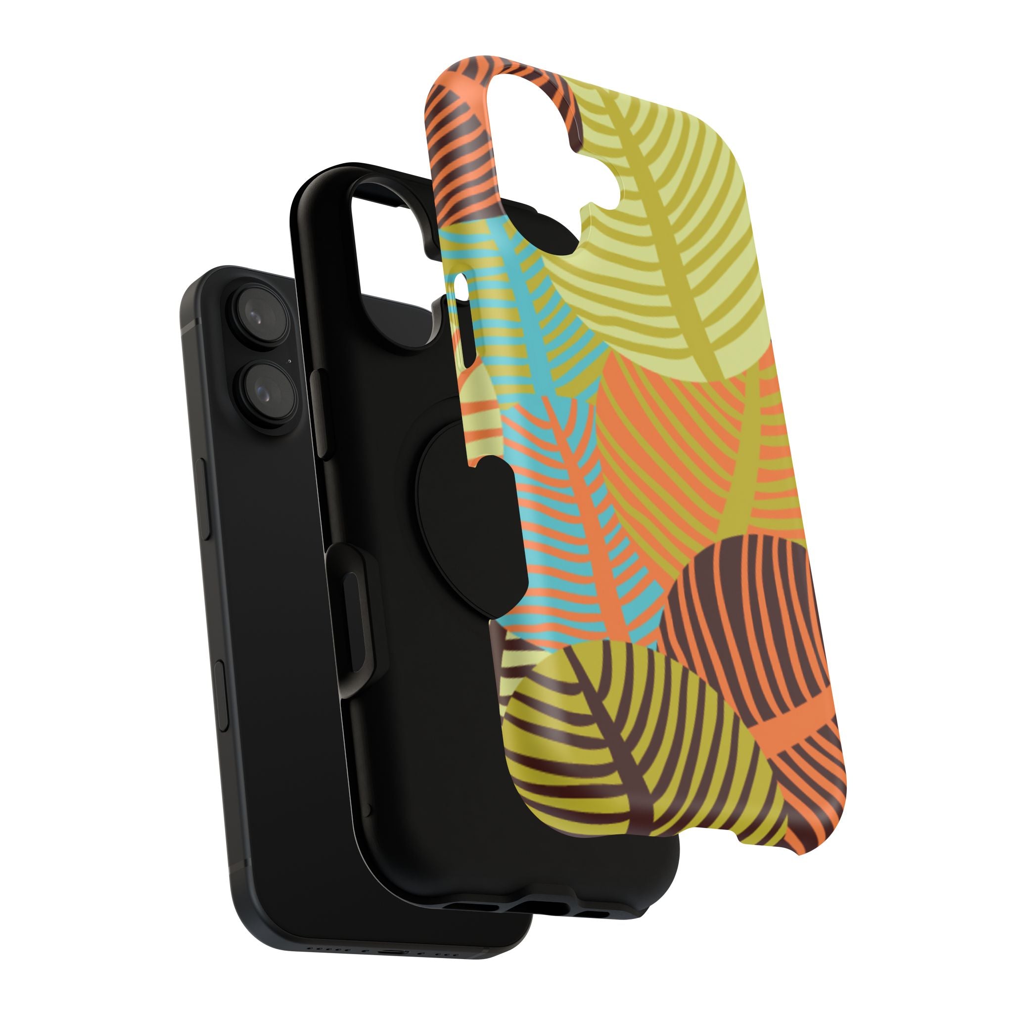 Vibrant Leafy Phone Impact-Resistant Case