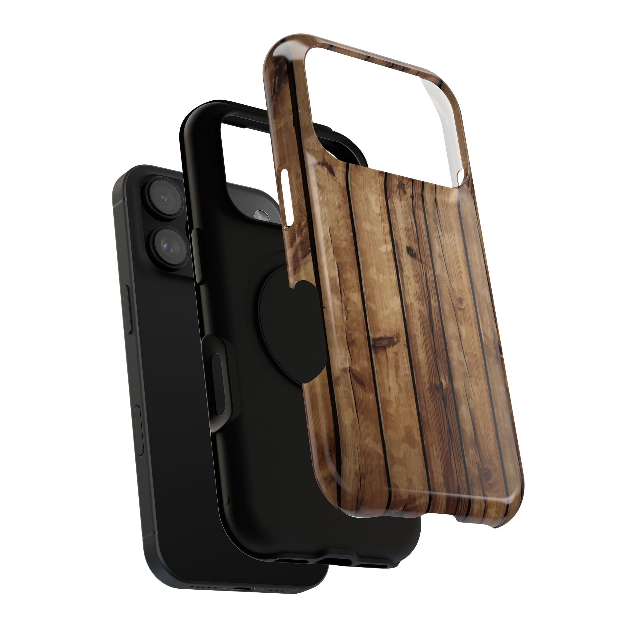 Rustic Wood Phone Case | Impact-Resistant