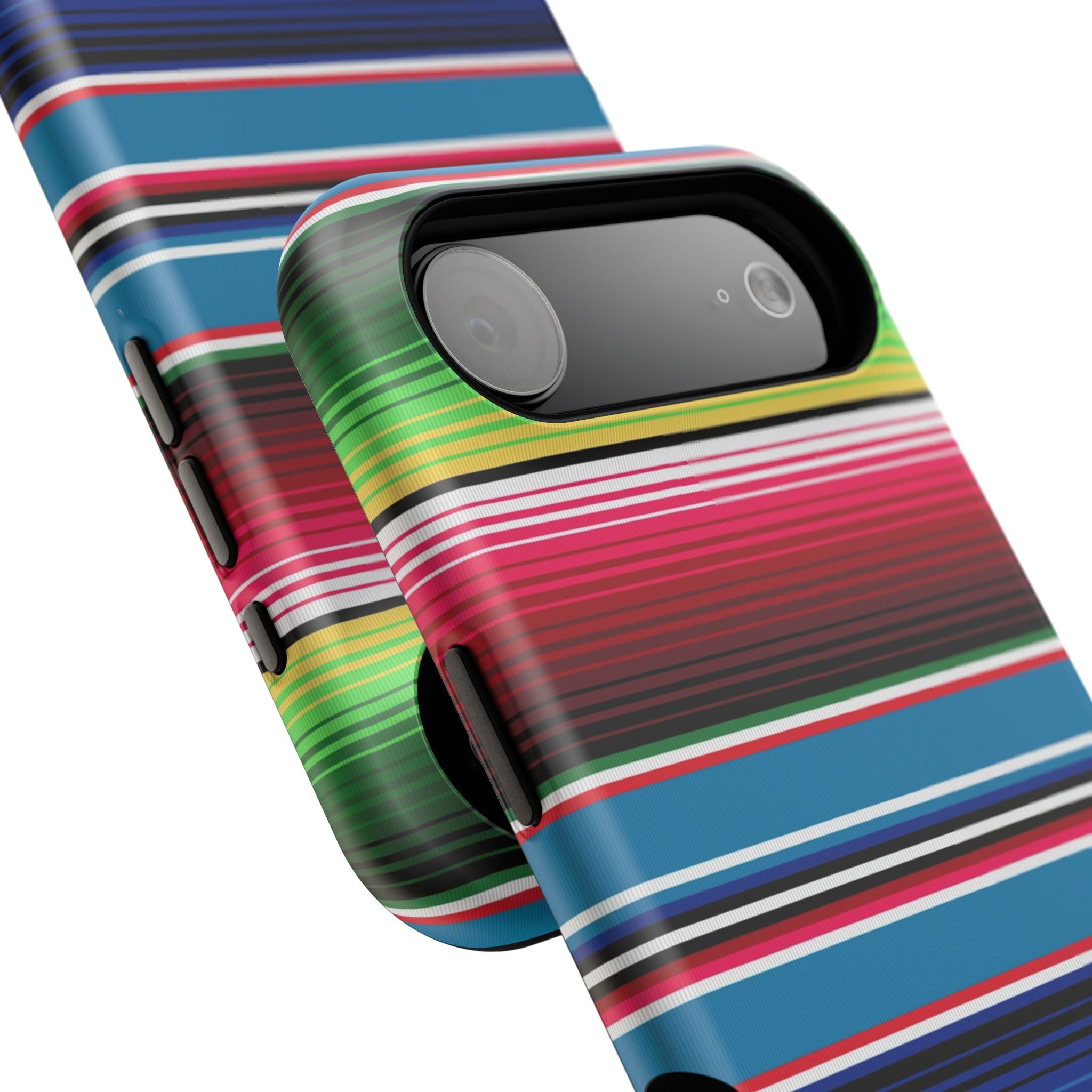 Sarape Striped Phone Case | Impact-Resistant