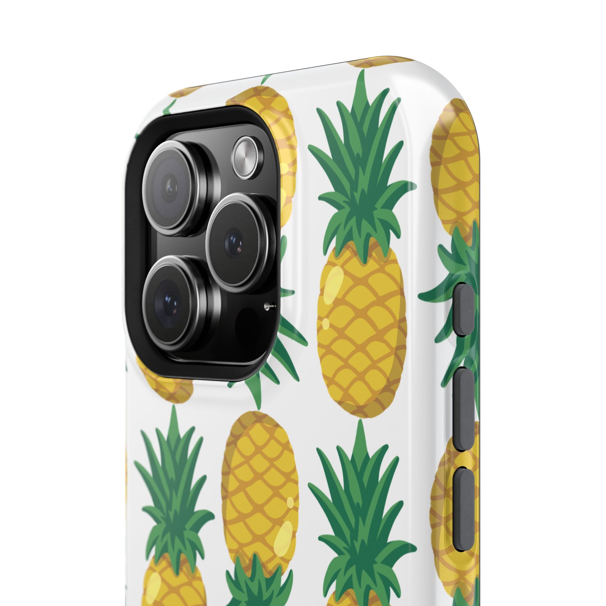 Pineapple Print Phone Case - Impact-Resistant