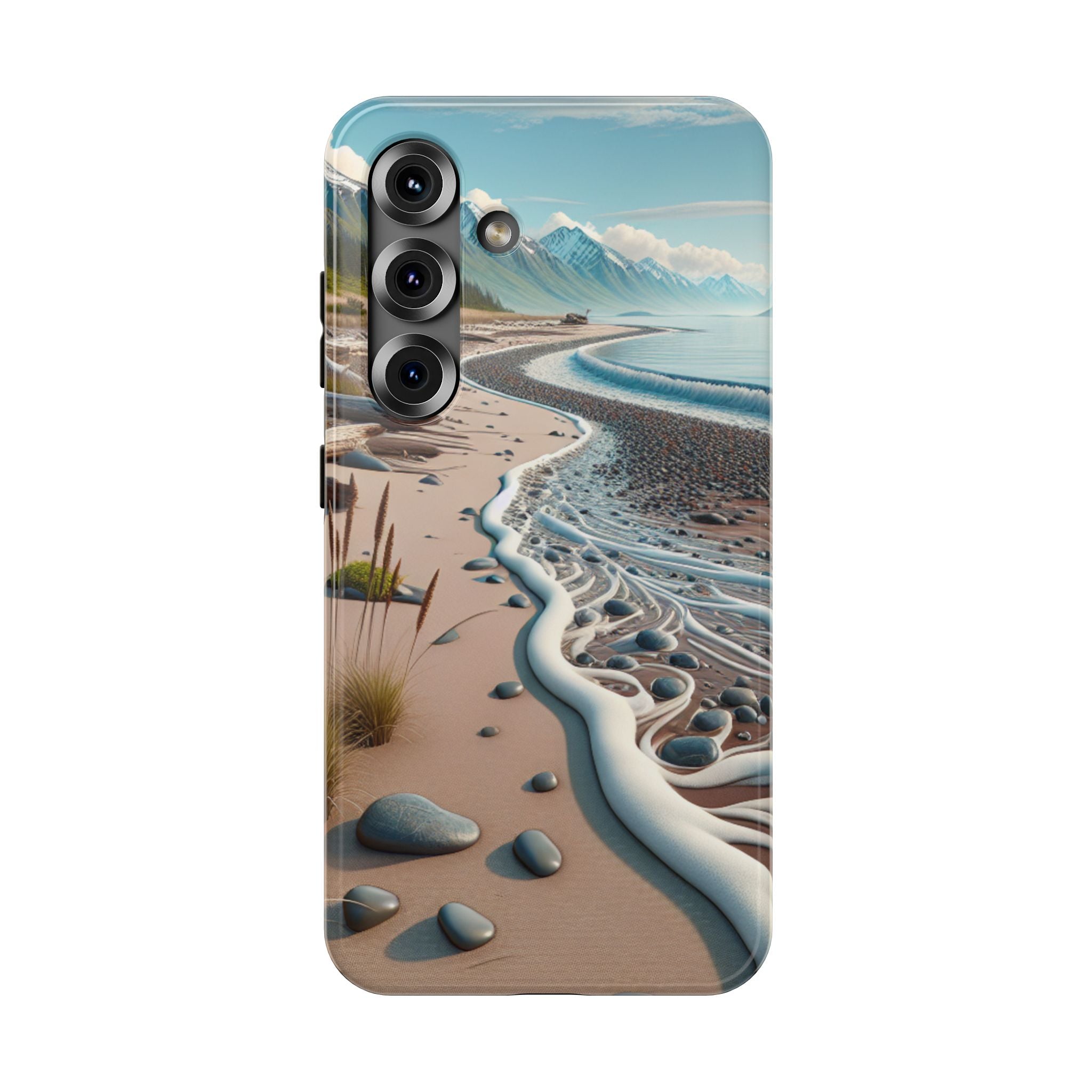 Beach Landscape Impact Resistant Phone Case