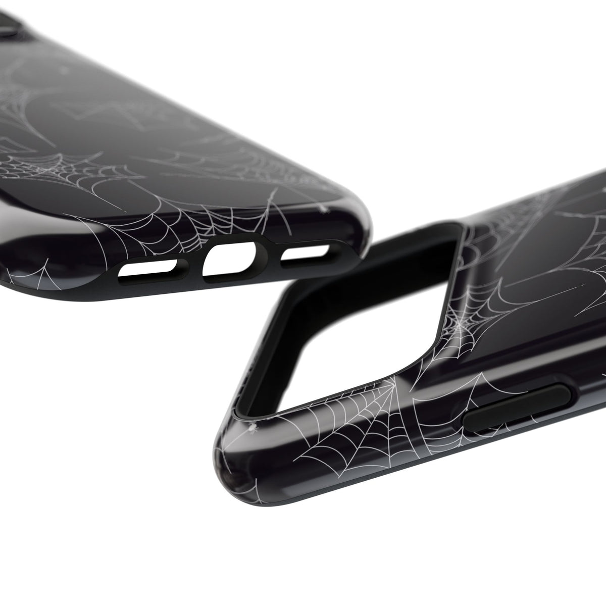 Spider Web Gothic Halloween Protective Cover for iPhones and Galaxy Phones