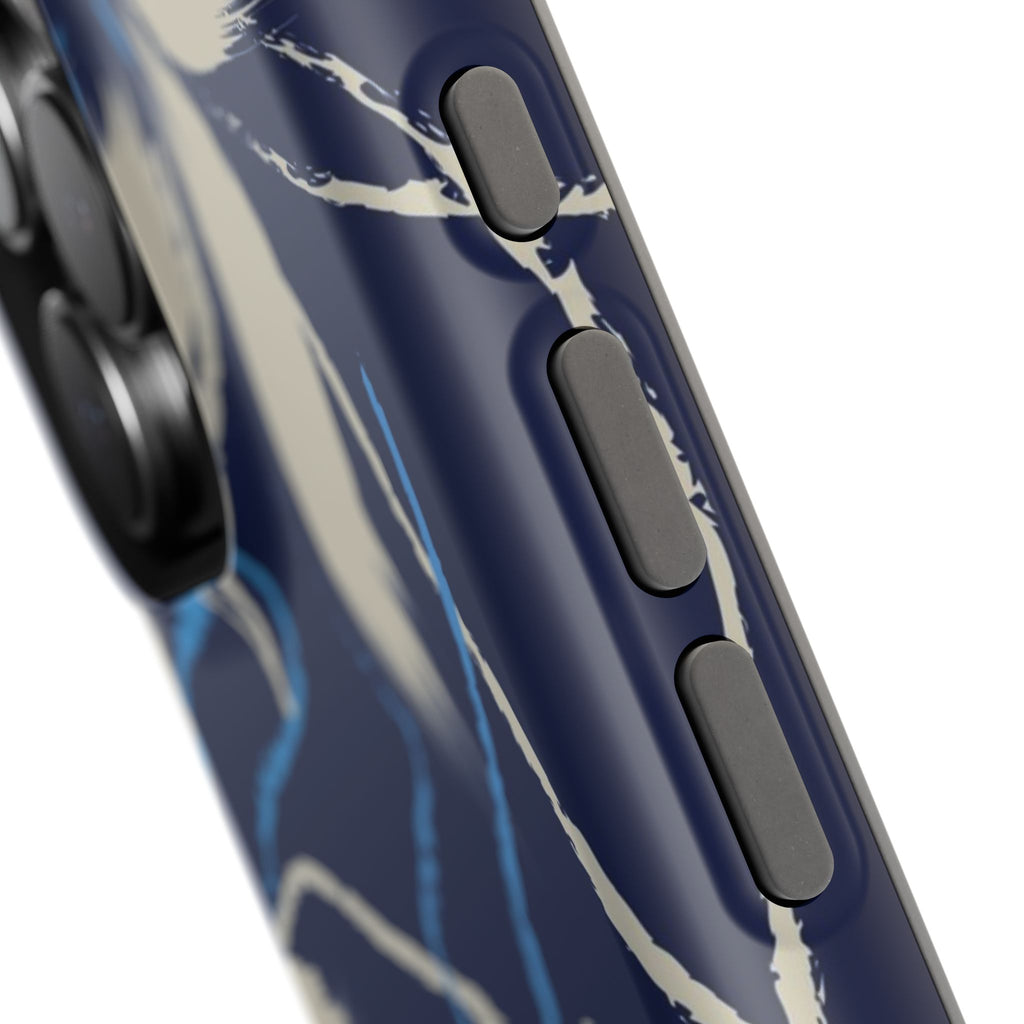 Floral Impact-Resistant Phone Case, Durable