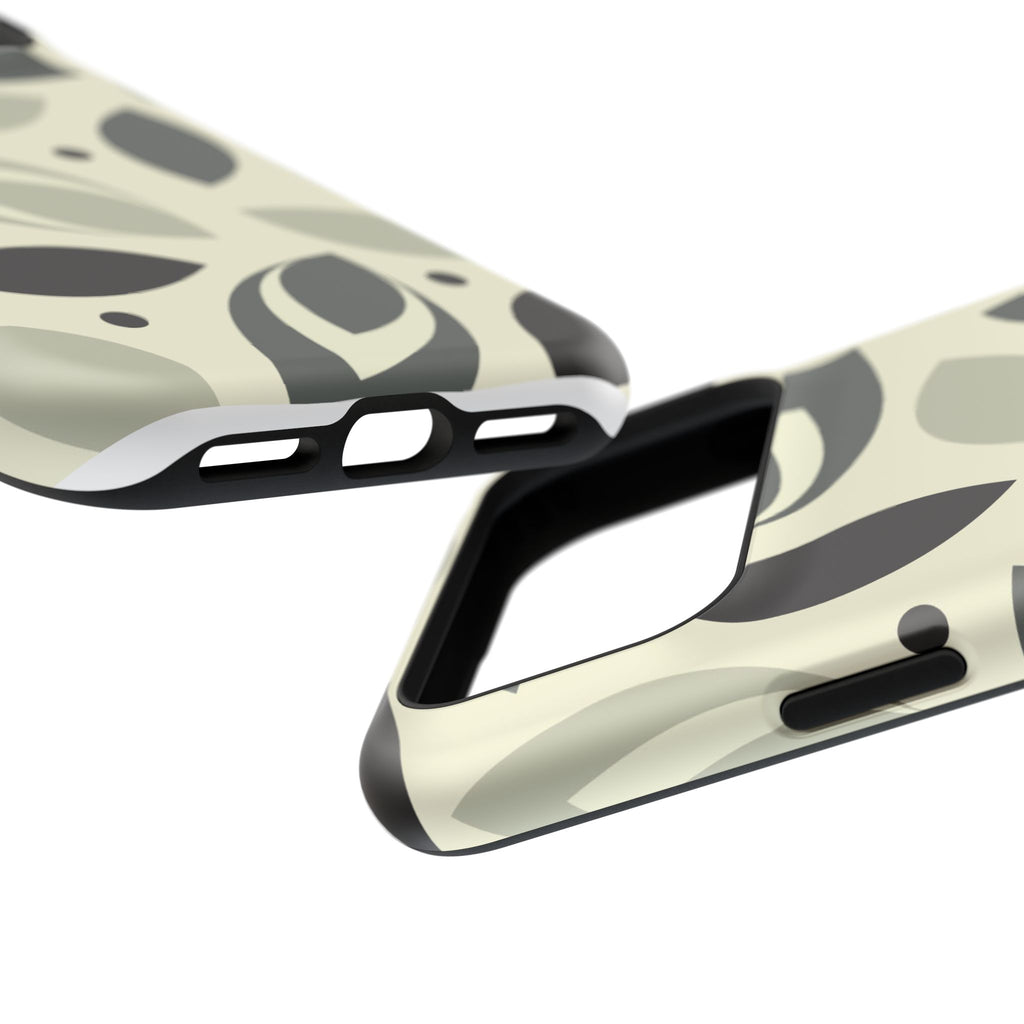Modern Leaf Impact-Resistant Phone Cases