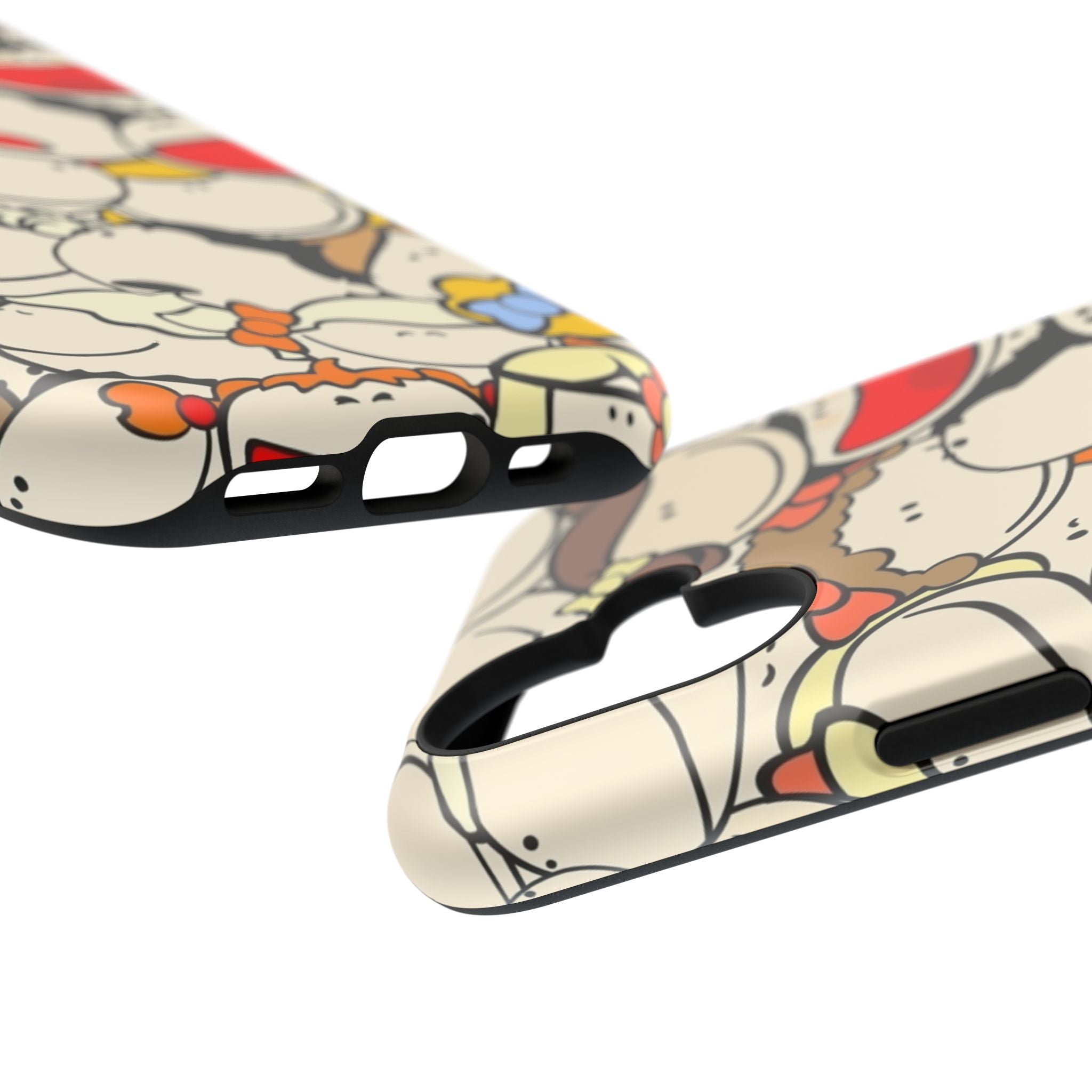Cartoon Faces Impact-Resistant Phone Case