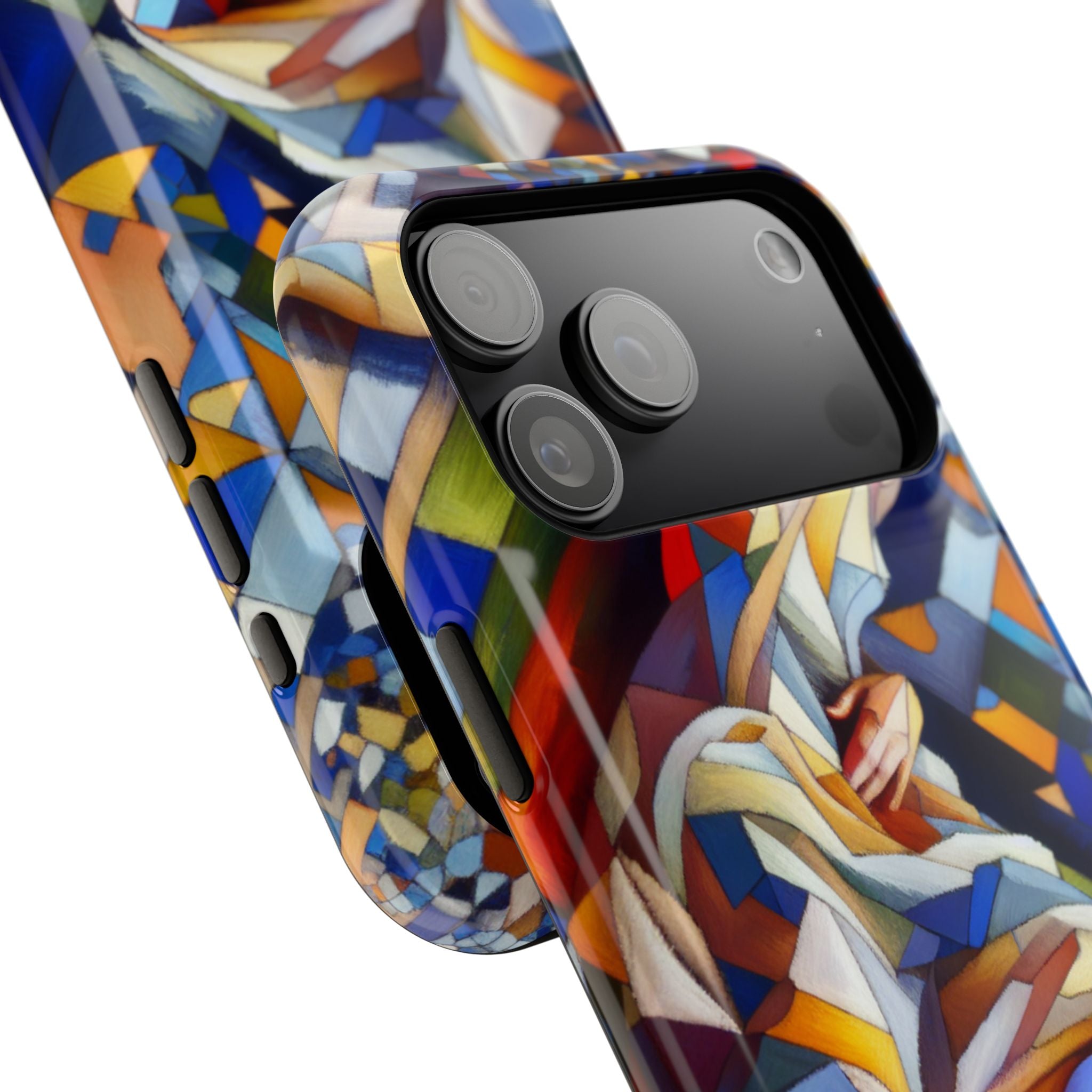 Impact Resistant Phone Case - Beautiful Woman Abstract Design