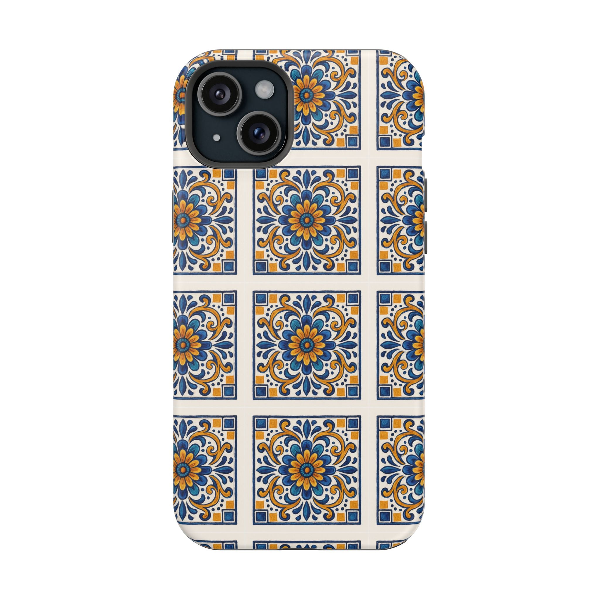 Colorful Floral Phone Case, Durable Impact-Resistant
