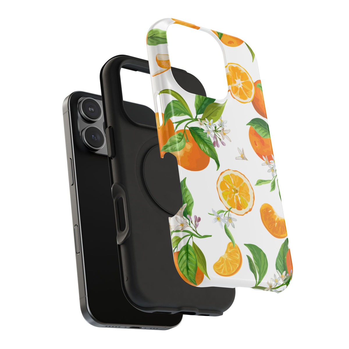 Orange Blossom Impact-Resistant Phone Case