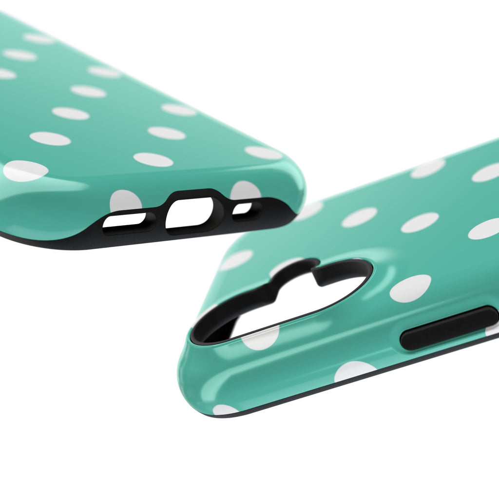 Polka Dot Impact-Resistant Phone Case