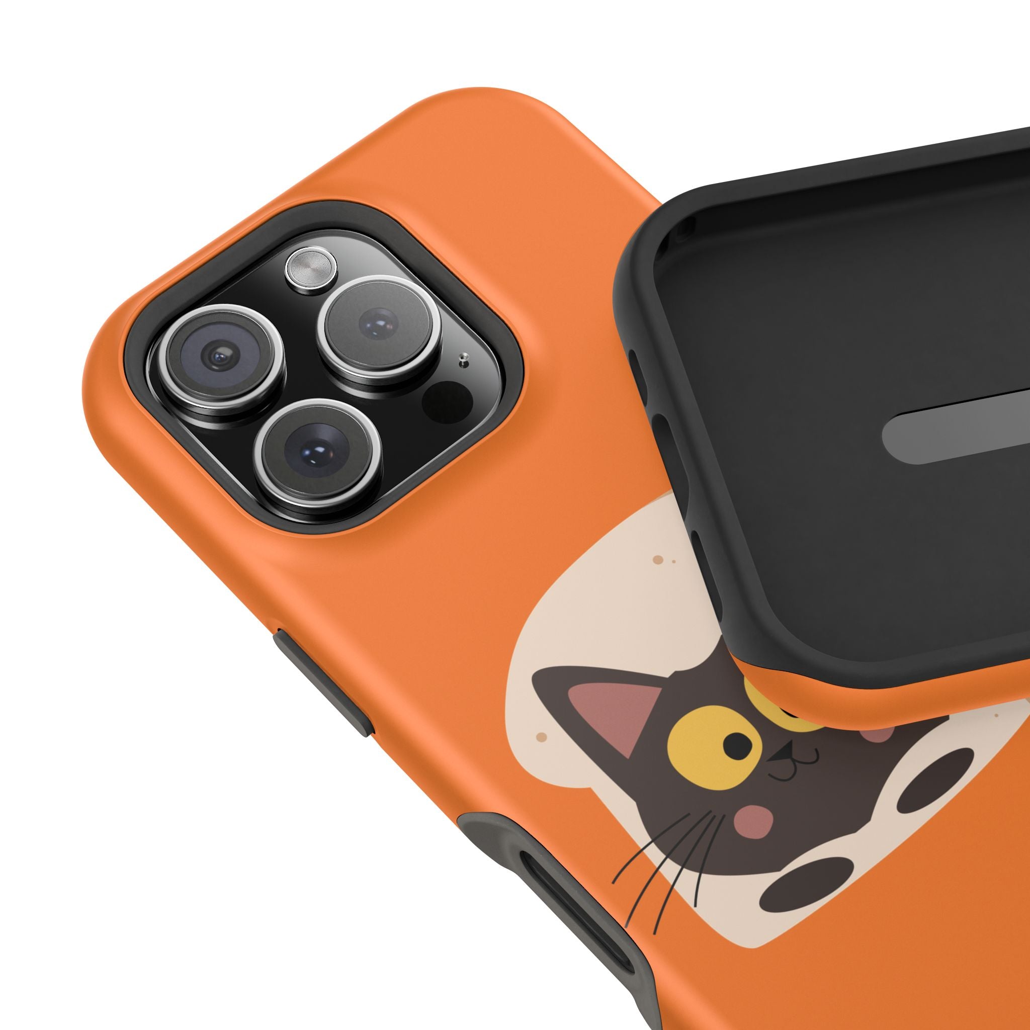 Funny Kitty Impact Resistant Tough Phone Case