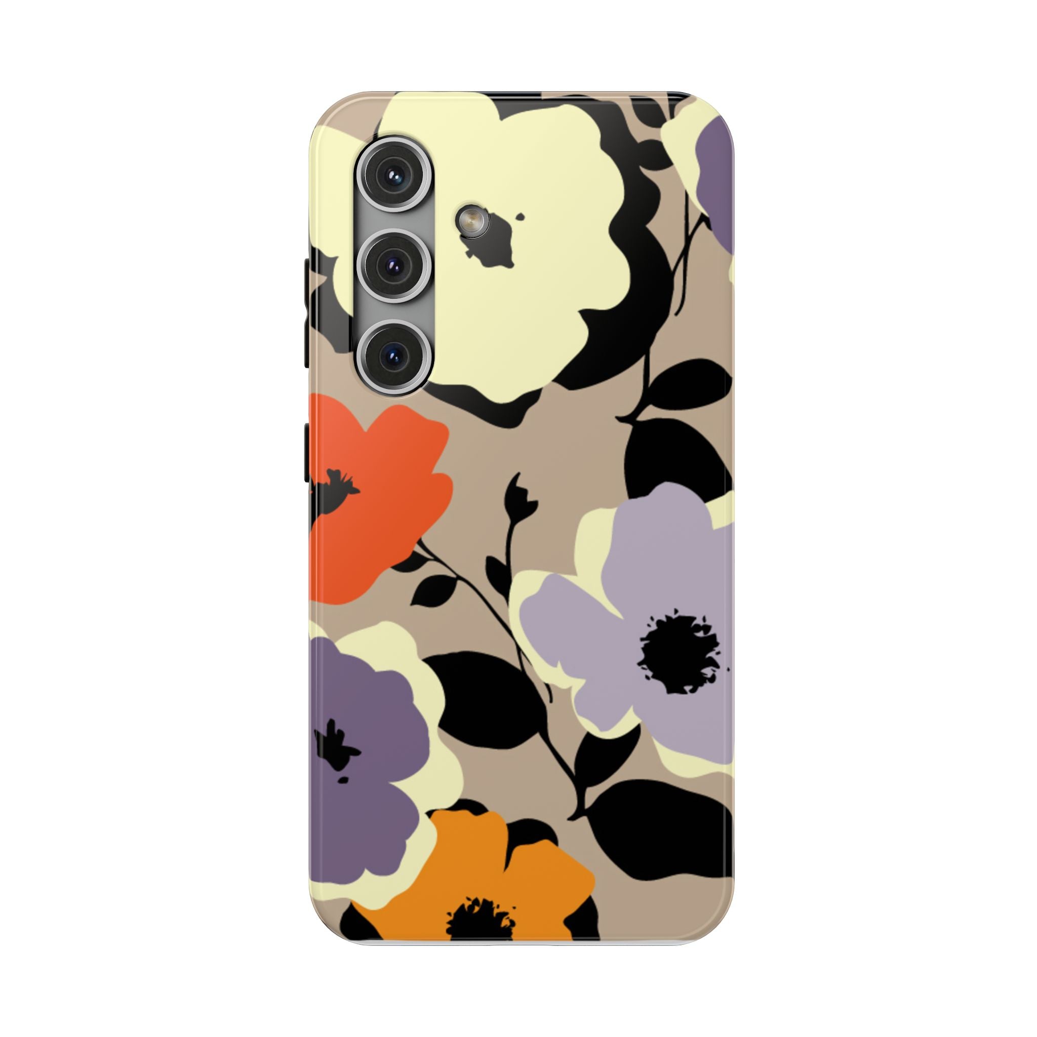 Floral Impact-Resistant Phone Case