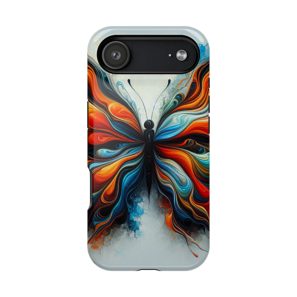 Vibrant Butterfly Impact Resistant Phone Case Unique Gift for Nature Lovers