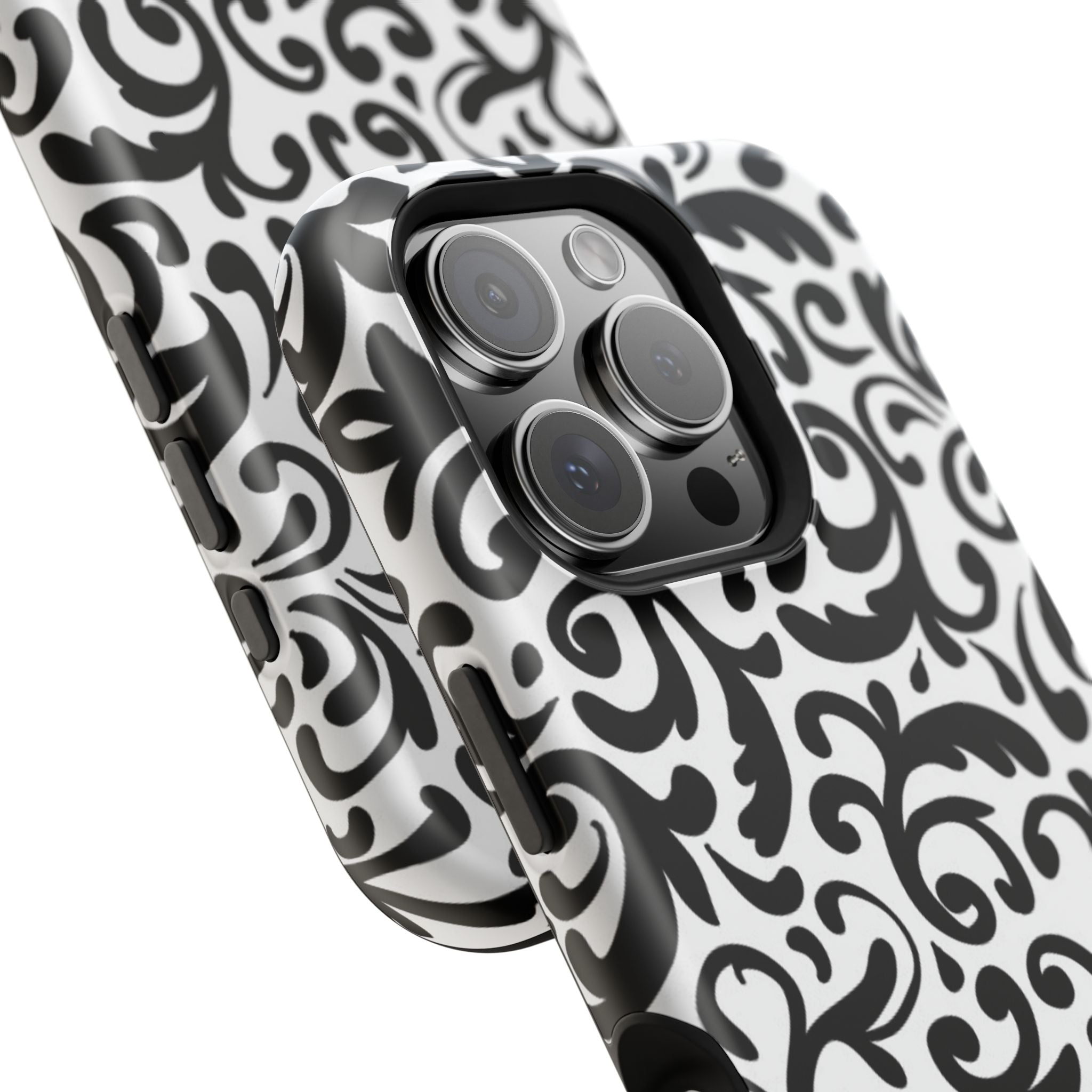 Stylish Black & White Design Phone Case
