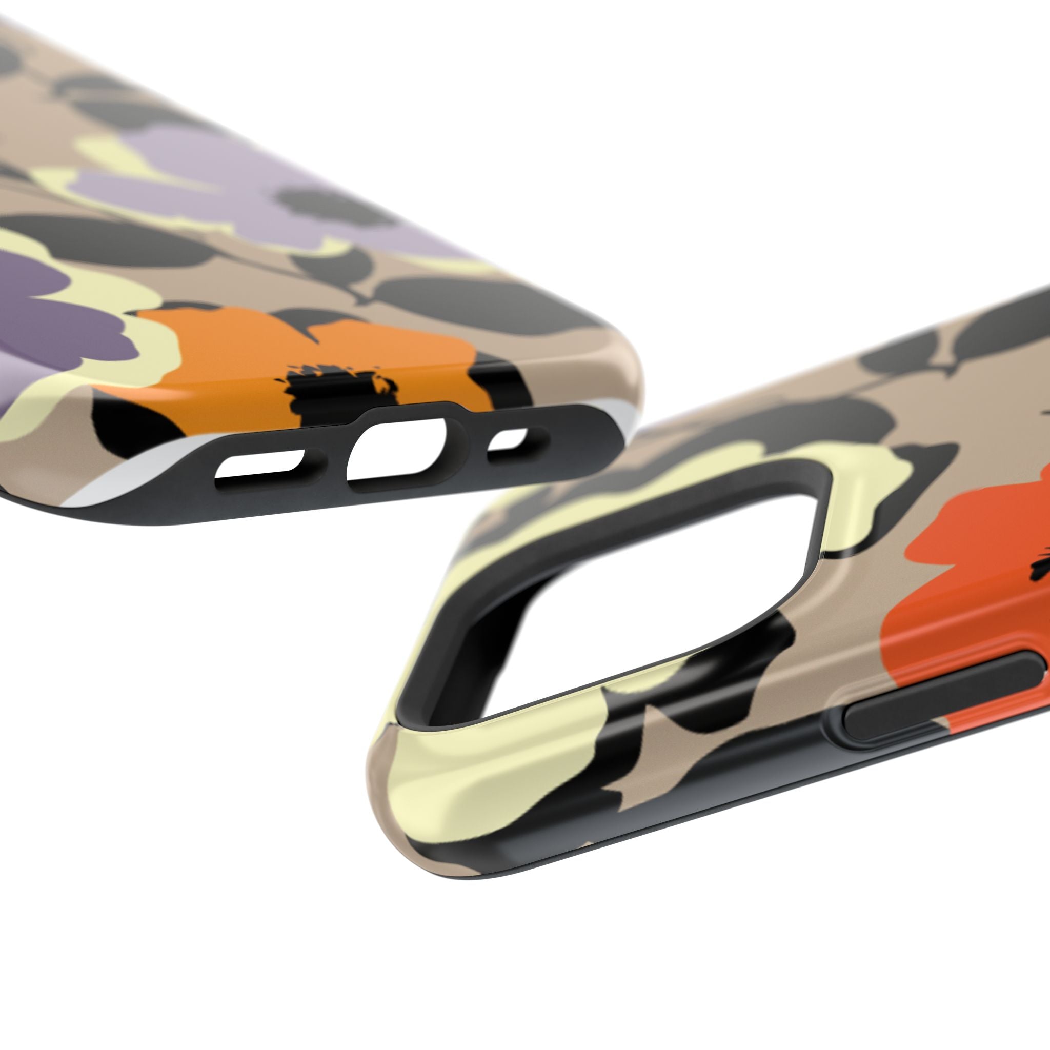 Floral Impact-Resistant Phone Case