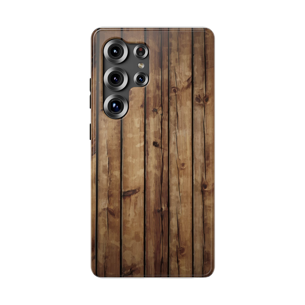Rustic Wood Phone Case | Impact-Resistant