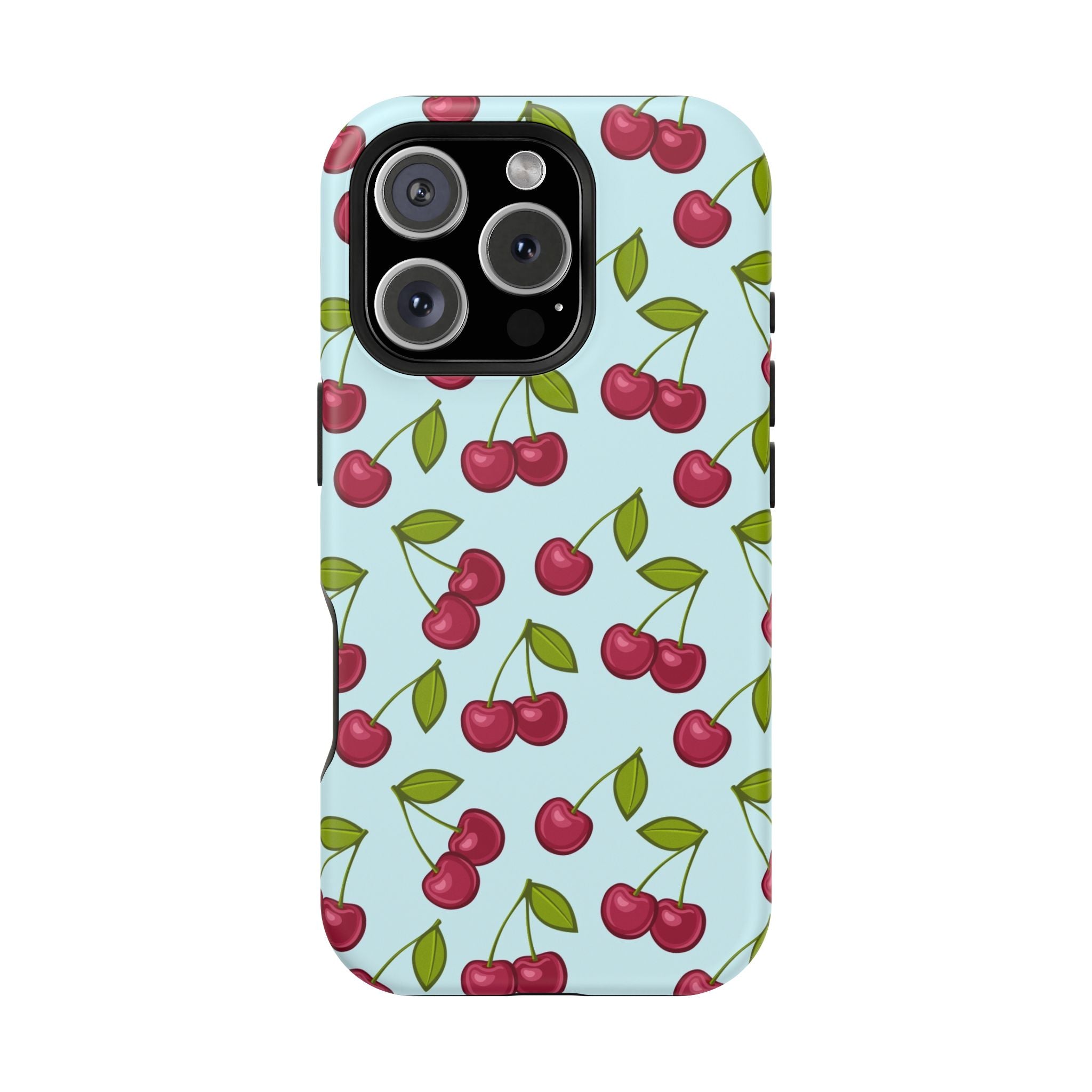 Cherry Pattern Phone Case, Cute Cherry