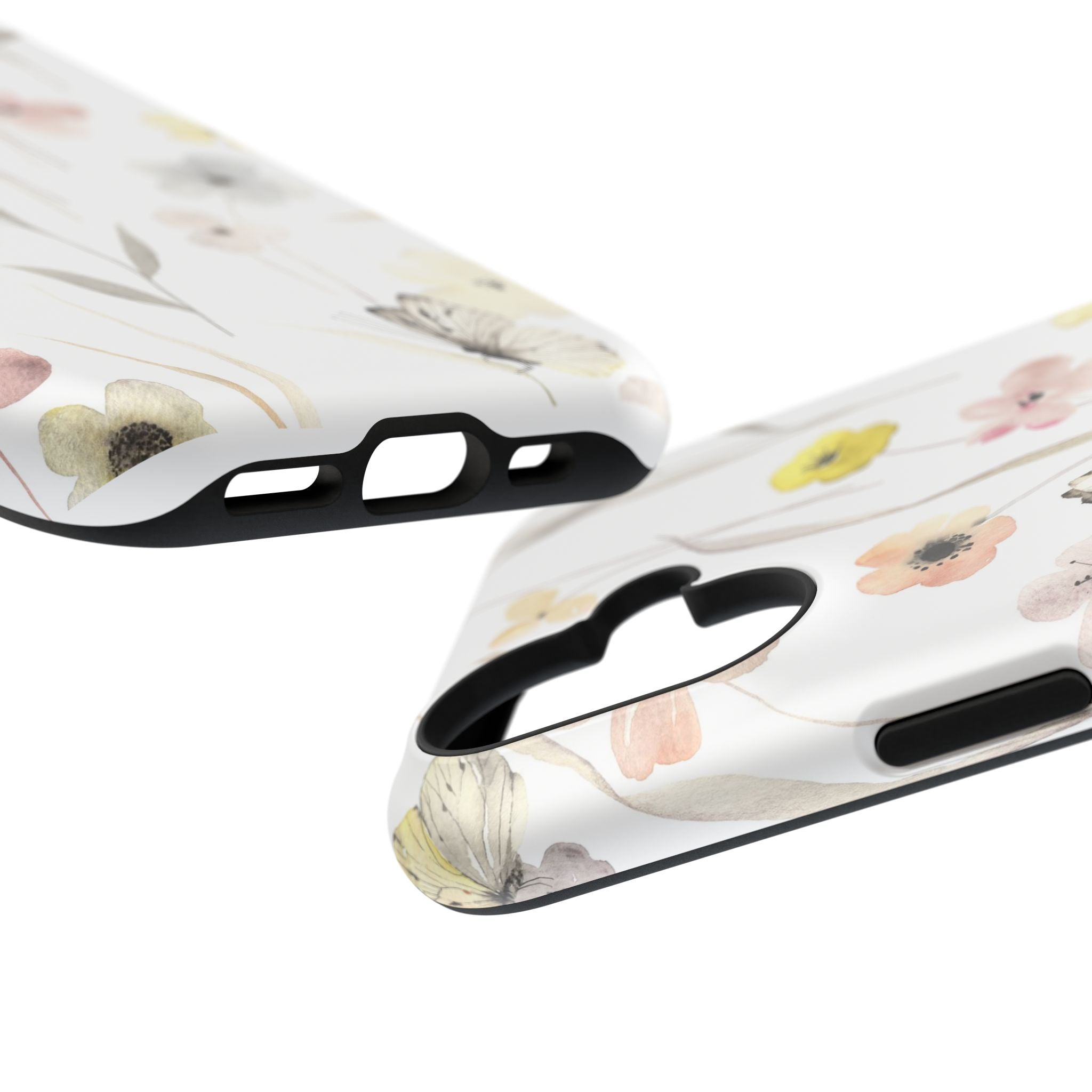 Floral Impact-Resistant Phone Case