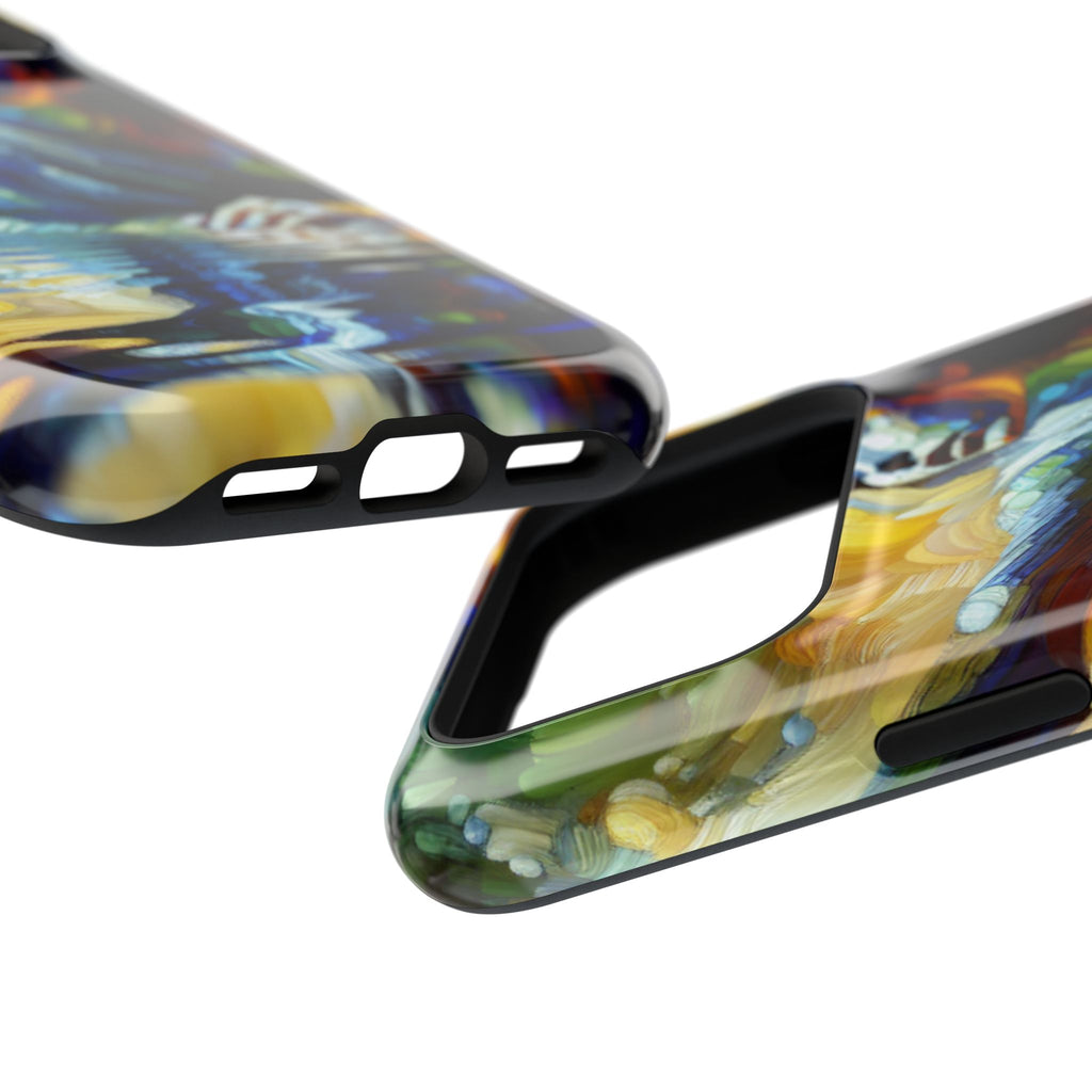 Abstract Woman Impact Resistant Phone Tough Case