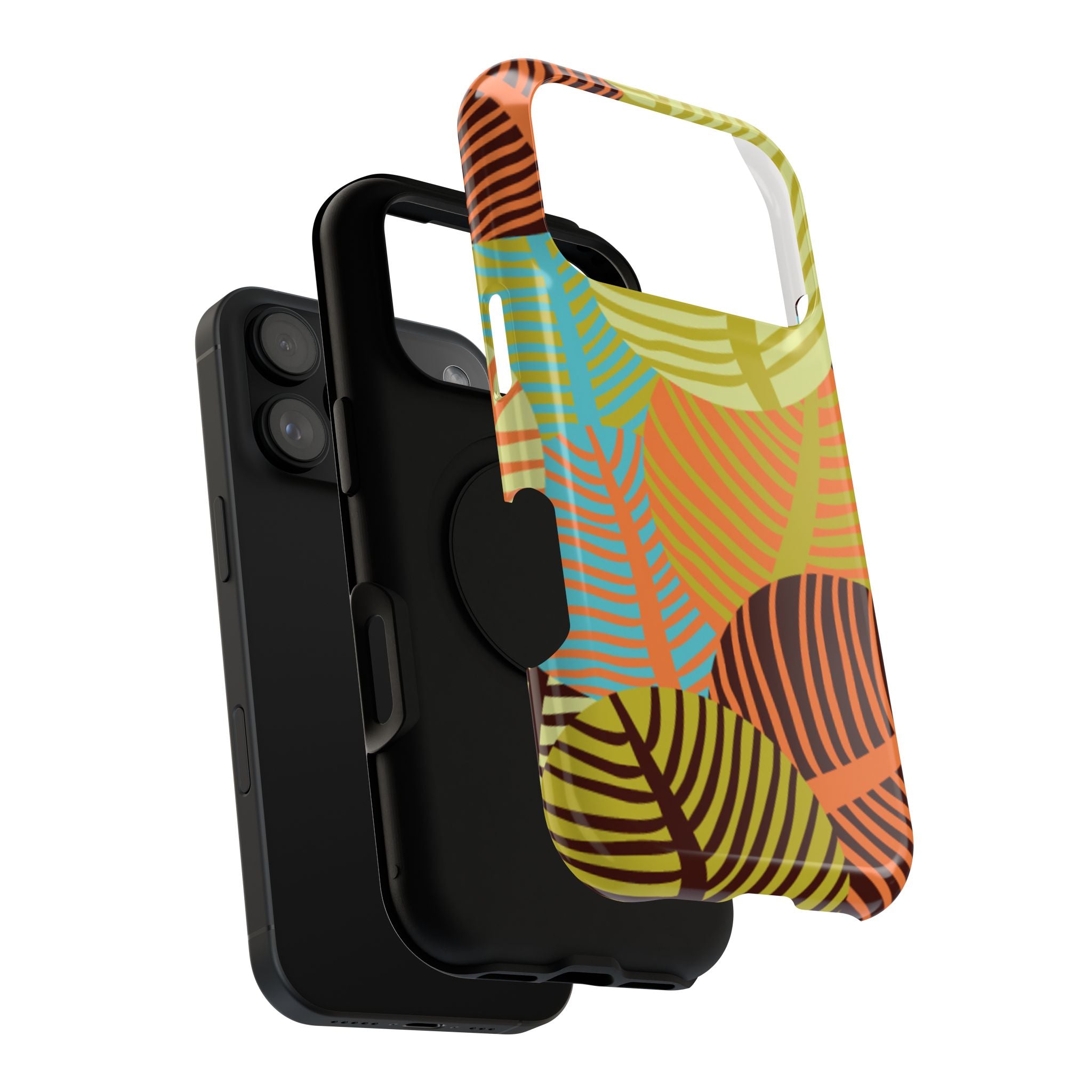 Vibrant Leafy Phone Impact-Resistant Case