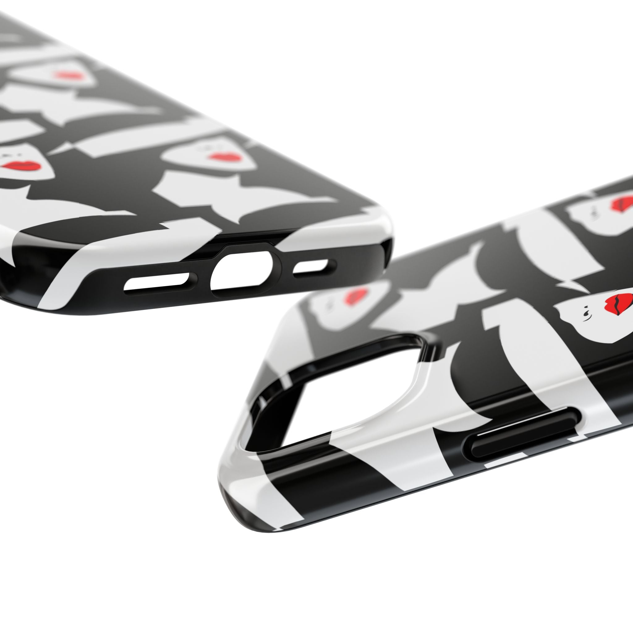 Retro Chic Tough Phone Case