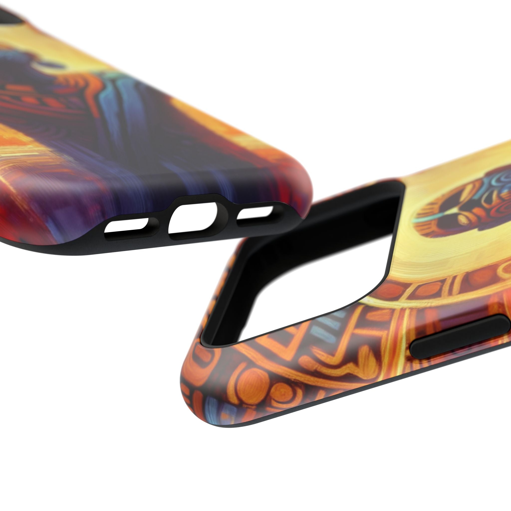 Impact Resistant Phone Case - Aztec Man