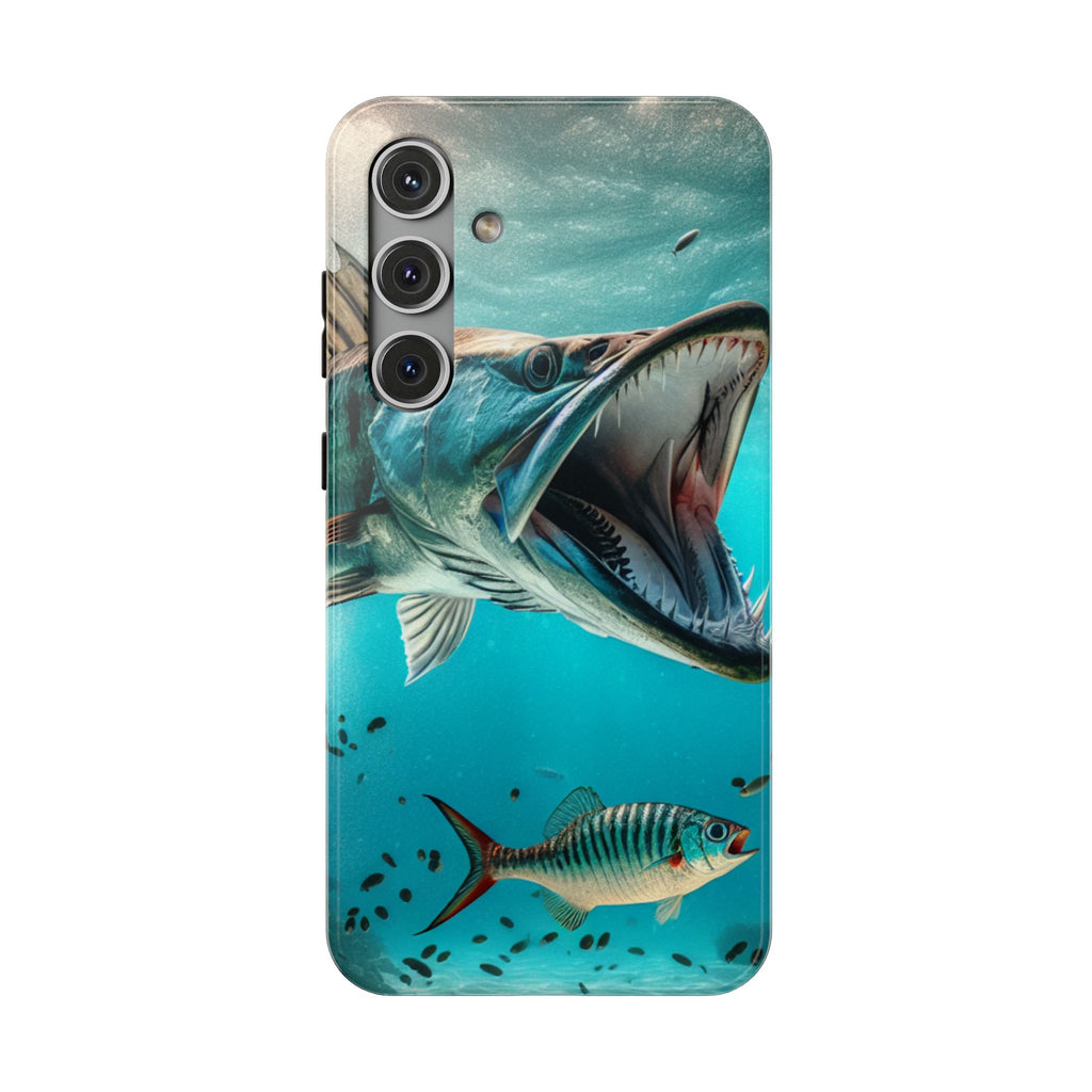 Phone Case — Realistic Barracuda Underwater Impact-Resistant Phone Case