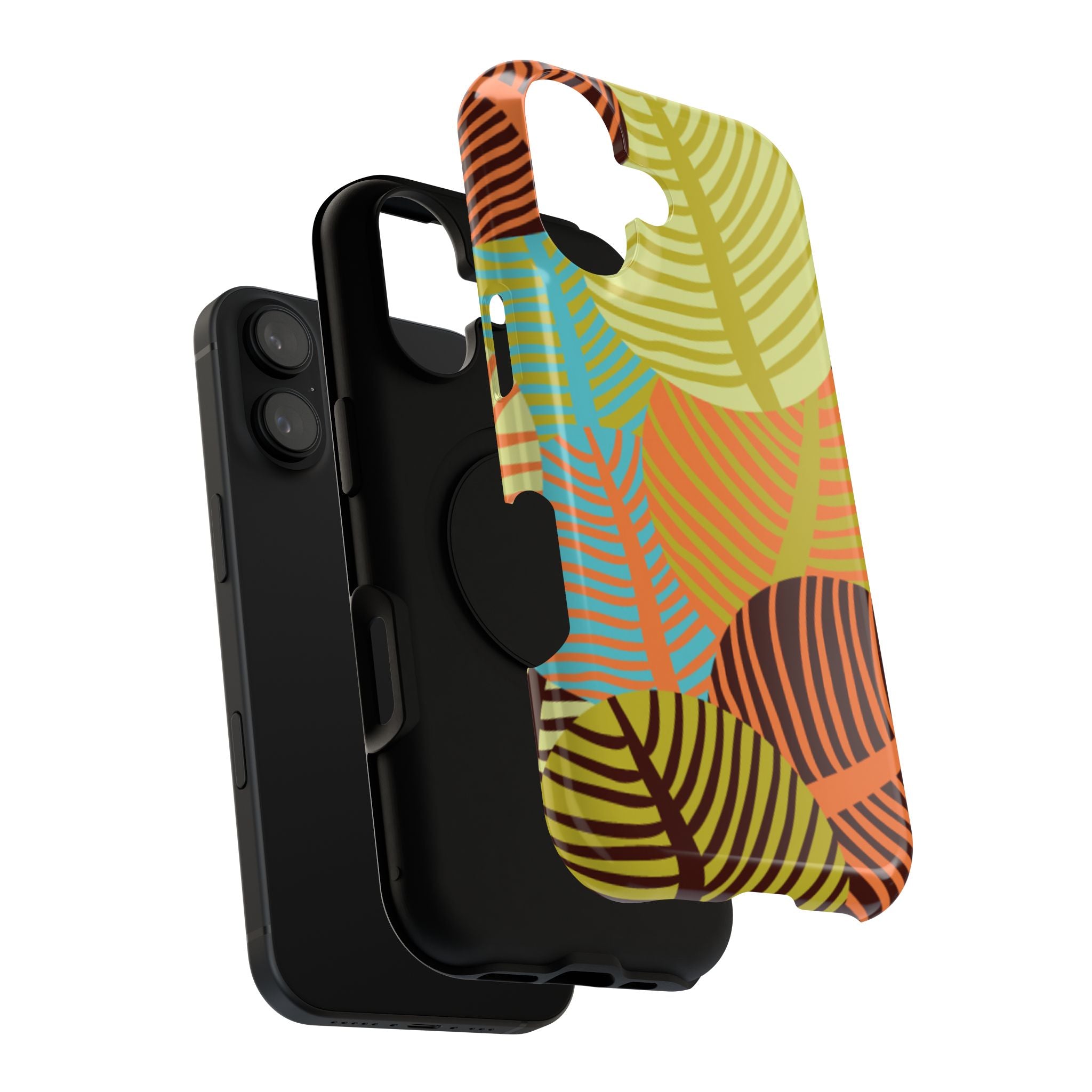 Vibrant Leafy Phone Impact-Resistant Case
