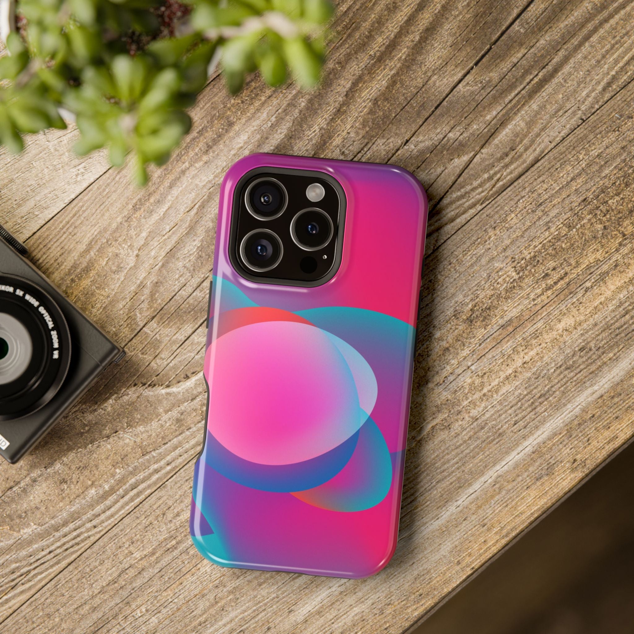 Vibrant Impact-Resistant Phone Case
