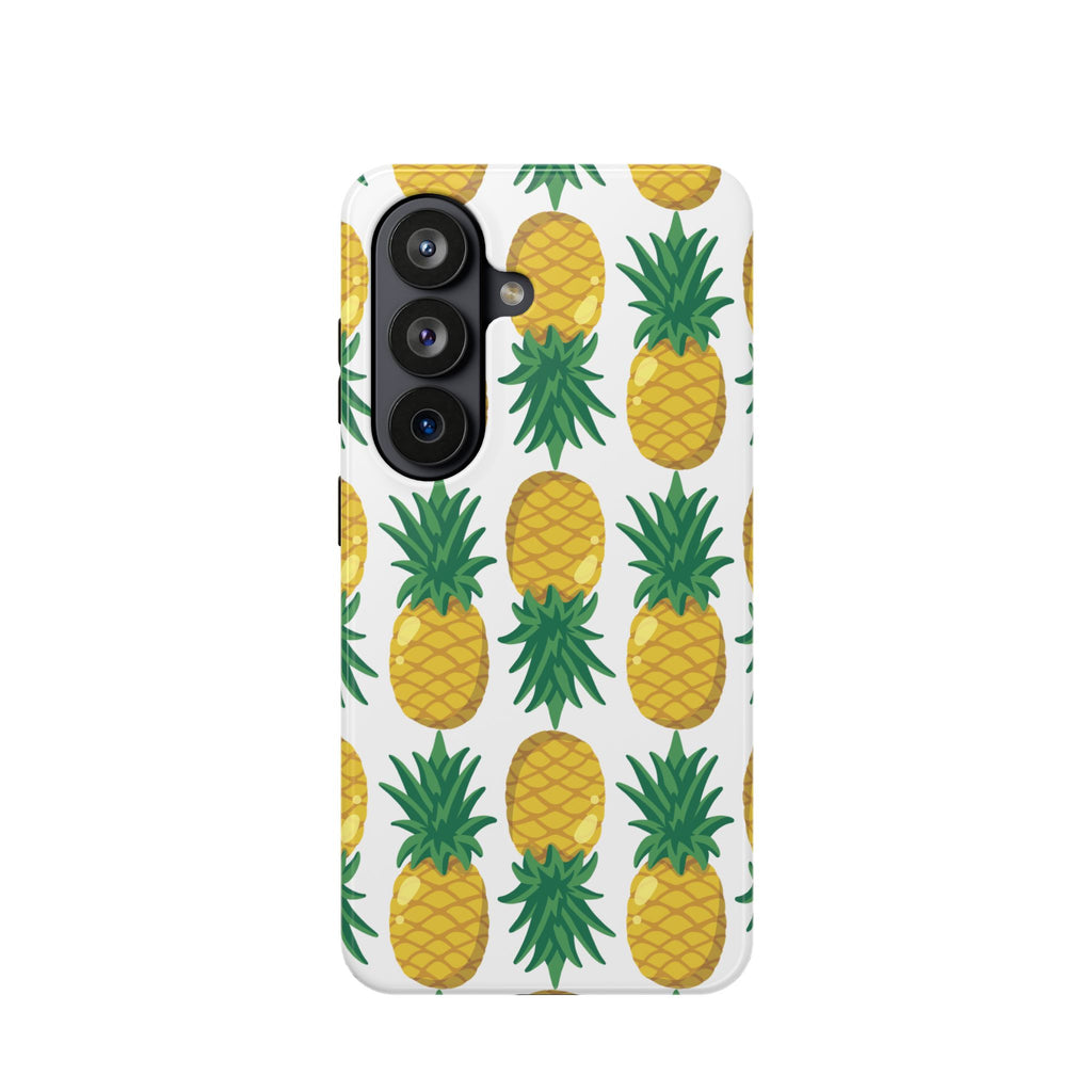 Pineapple Print Phone Case - Impact-Resistant