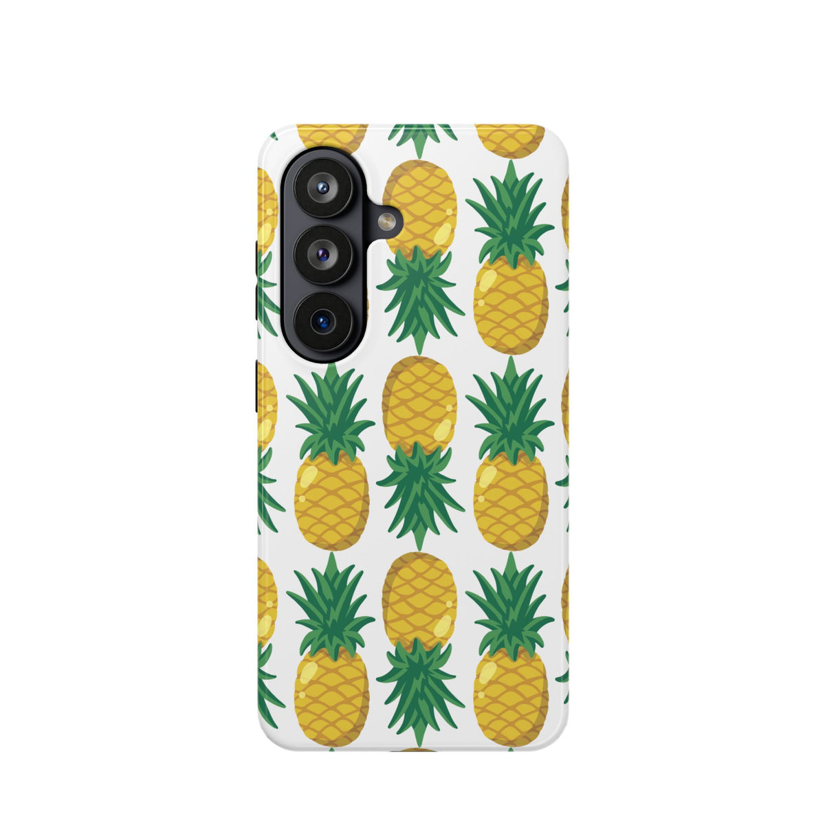 Pineapple Print Phone Case - Impact-Resistant